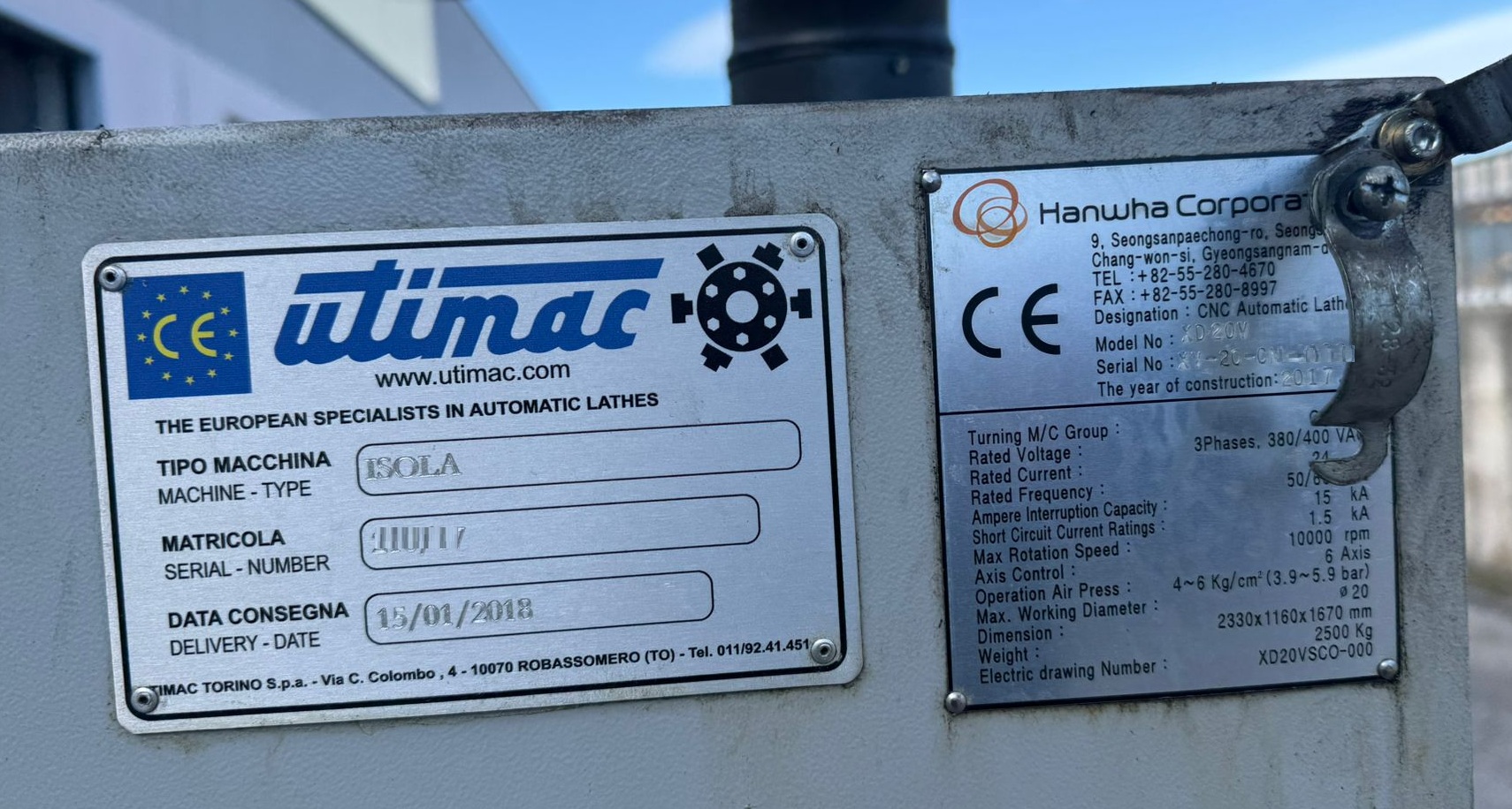 HANWHA XD-20-V + IEMCA BOSS 338 in vendita - foto 14