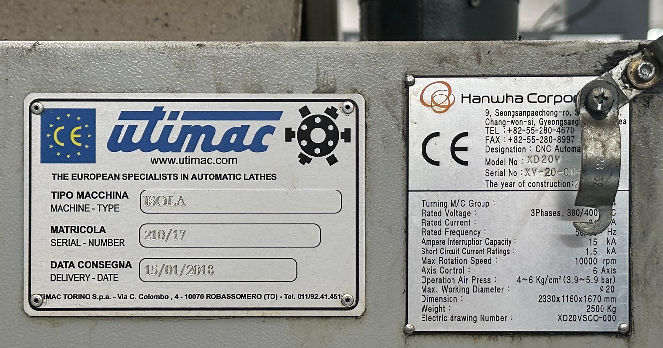 HANWHA XD-20-V + IEMCA BOSS 338 in vendita - foto 4
