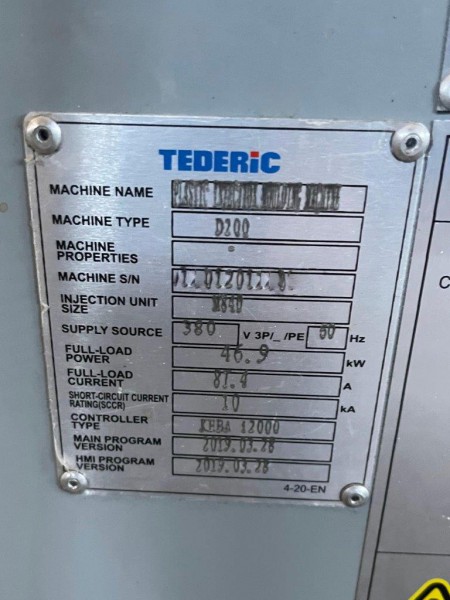 ‼ TEDERIC DMII 200/M840 -CE- ‼ in vendita - foto 3