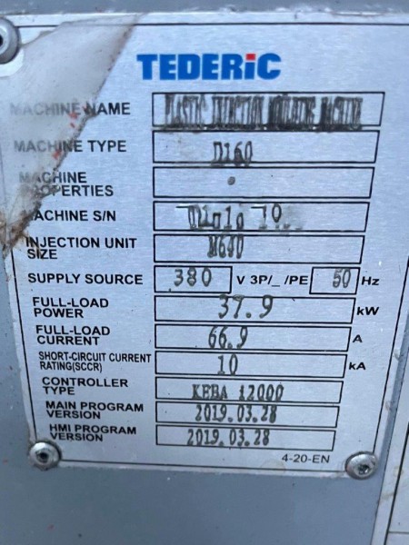 ‼ TEDERIC DMII 160/M640 -CE- ‼ in vendita - foto 5