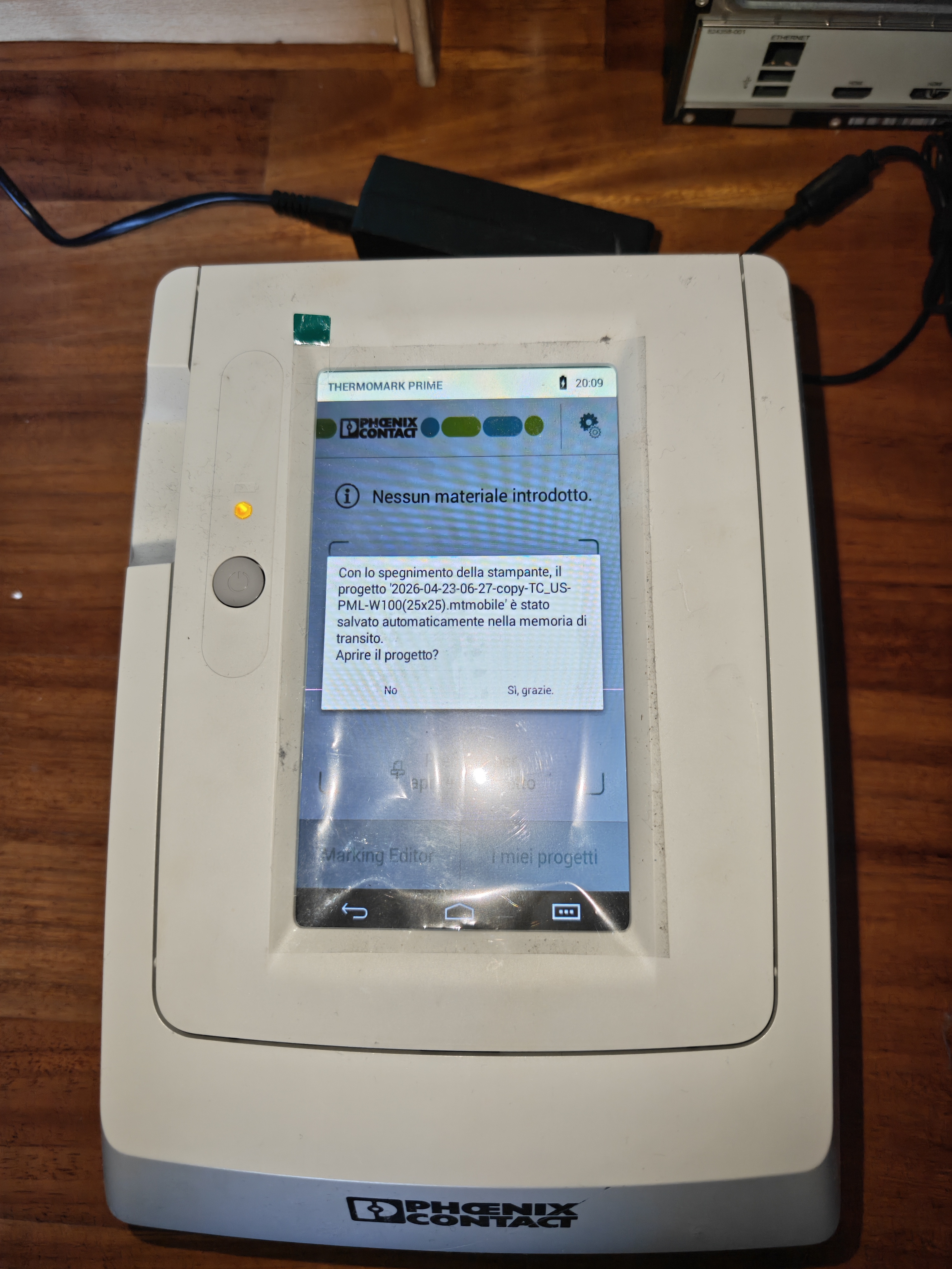 Phoenix Contact THERMOMARK PRIME  marcatura Cavi in vendita - foto 3