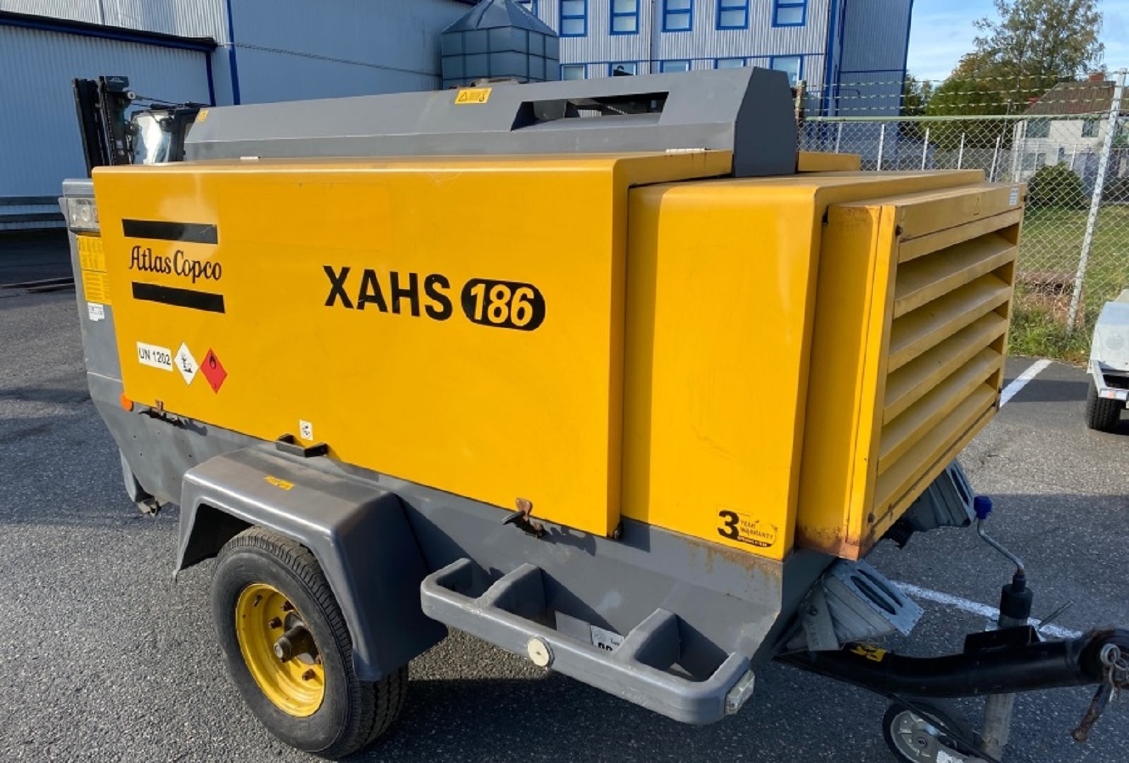 Compressore Atlas Copco XAHS 186 in vendita - foto 3
