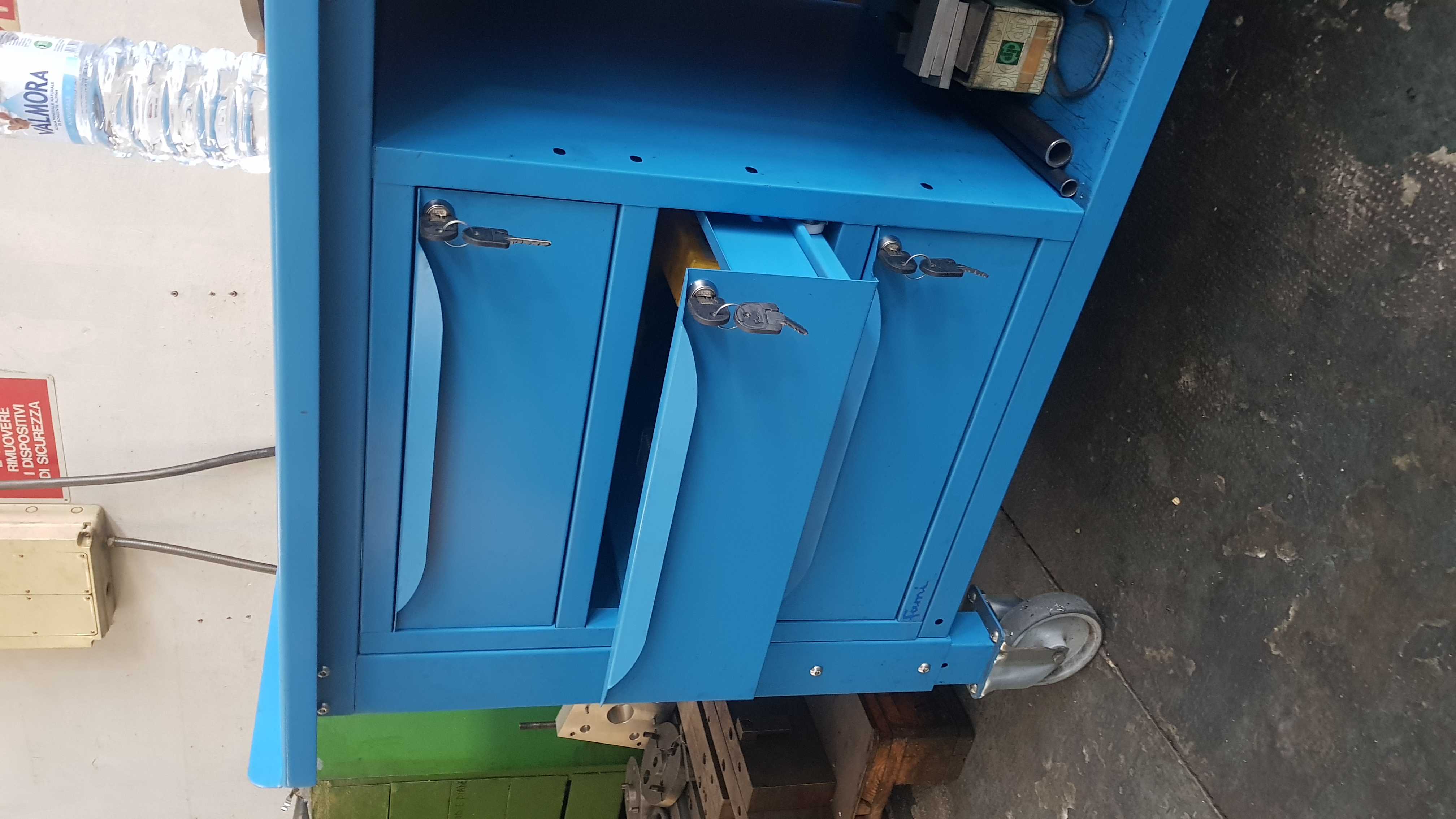 BANCO SERIE WORK STEEL REGOLABILE FAMI in vendita - foto 4