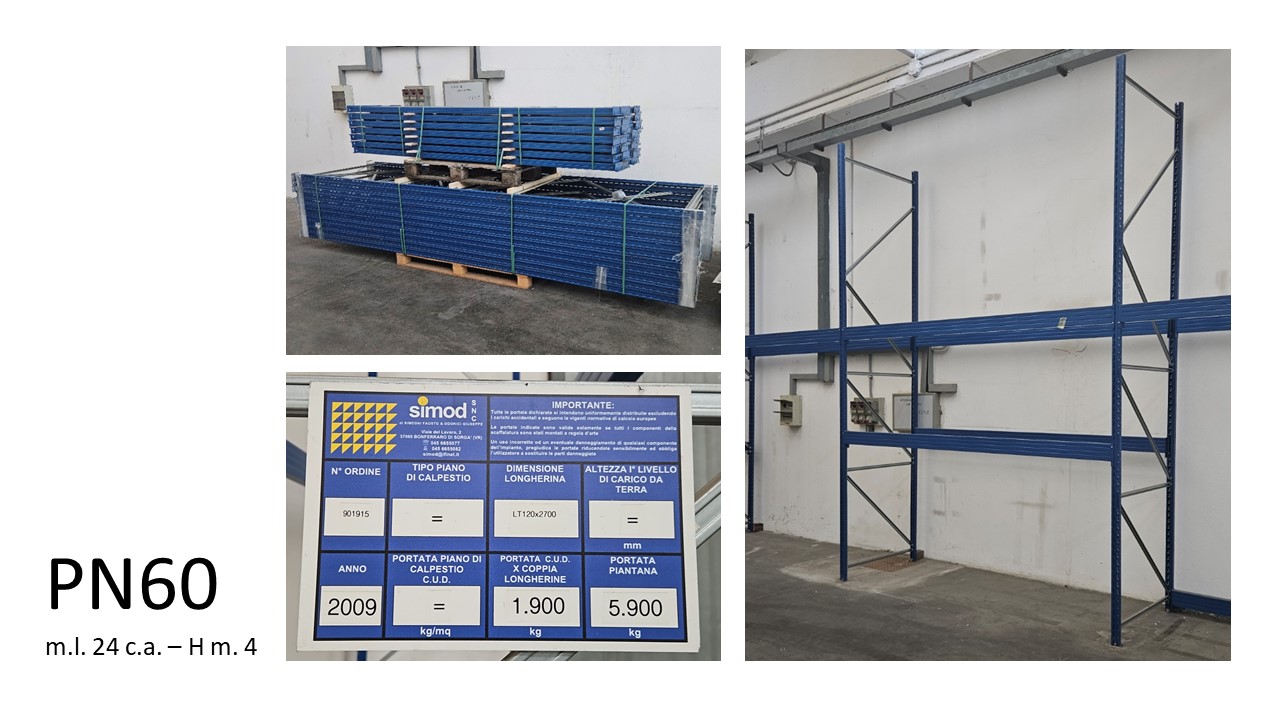 Scaffalature in vendita