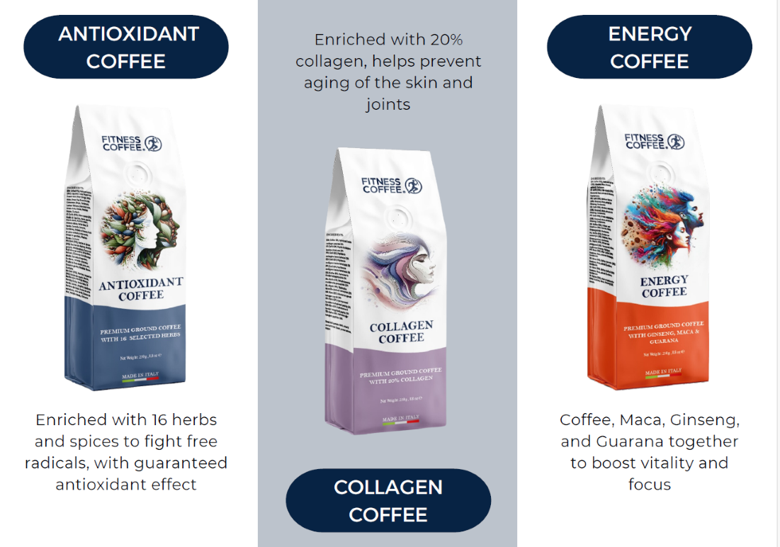 Fitness Coffee - Il Marchio di Caffè funzionali in vendita - foto 2