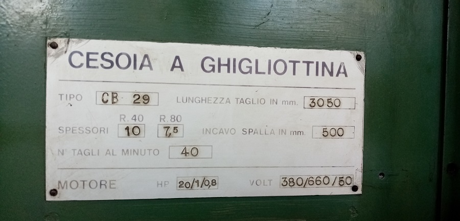 CESOIA MECCANICA in vendita - foto 2