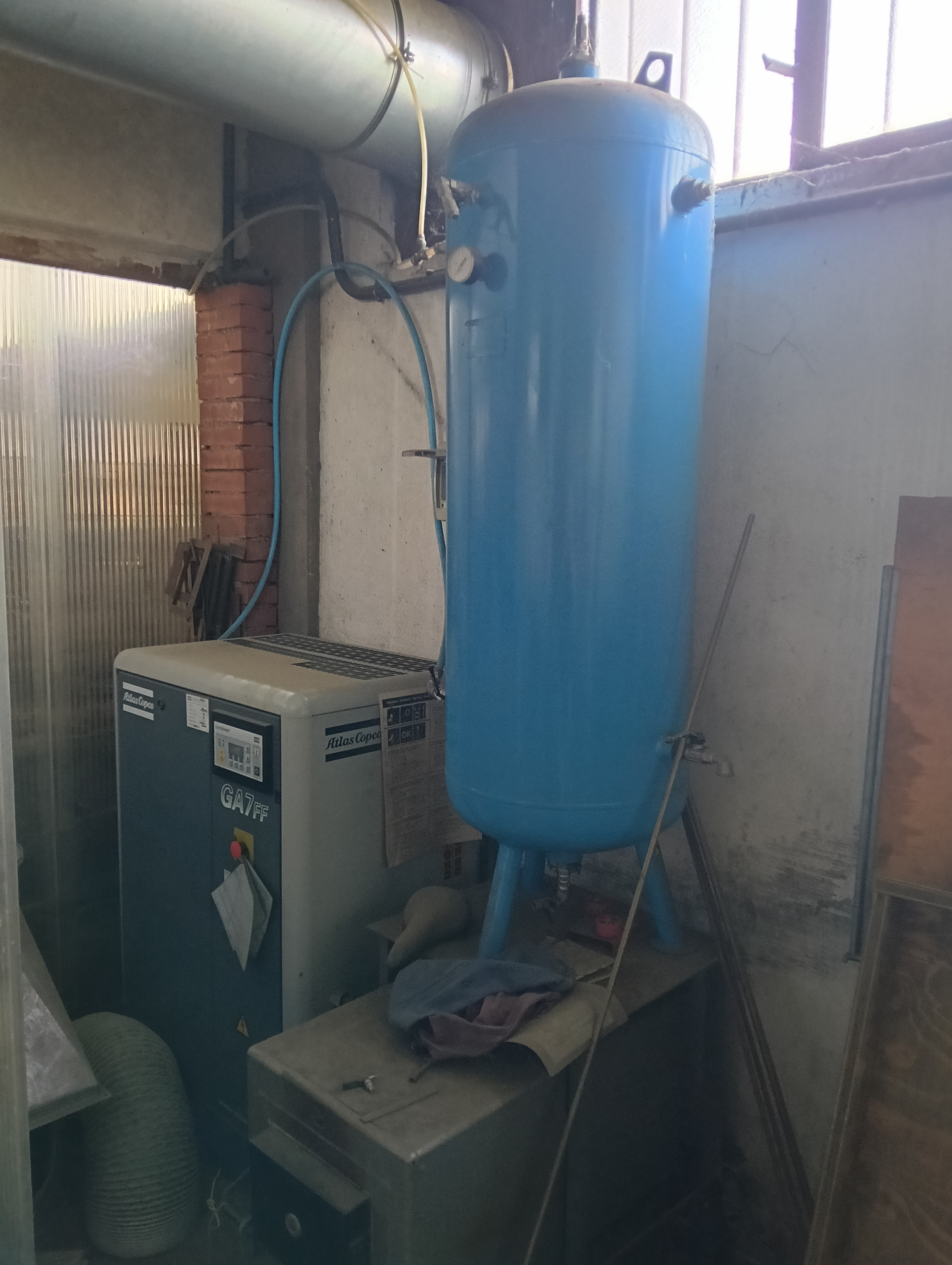 Compressore ATLAS COPCO GA 7 FF in vendita - foto 2