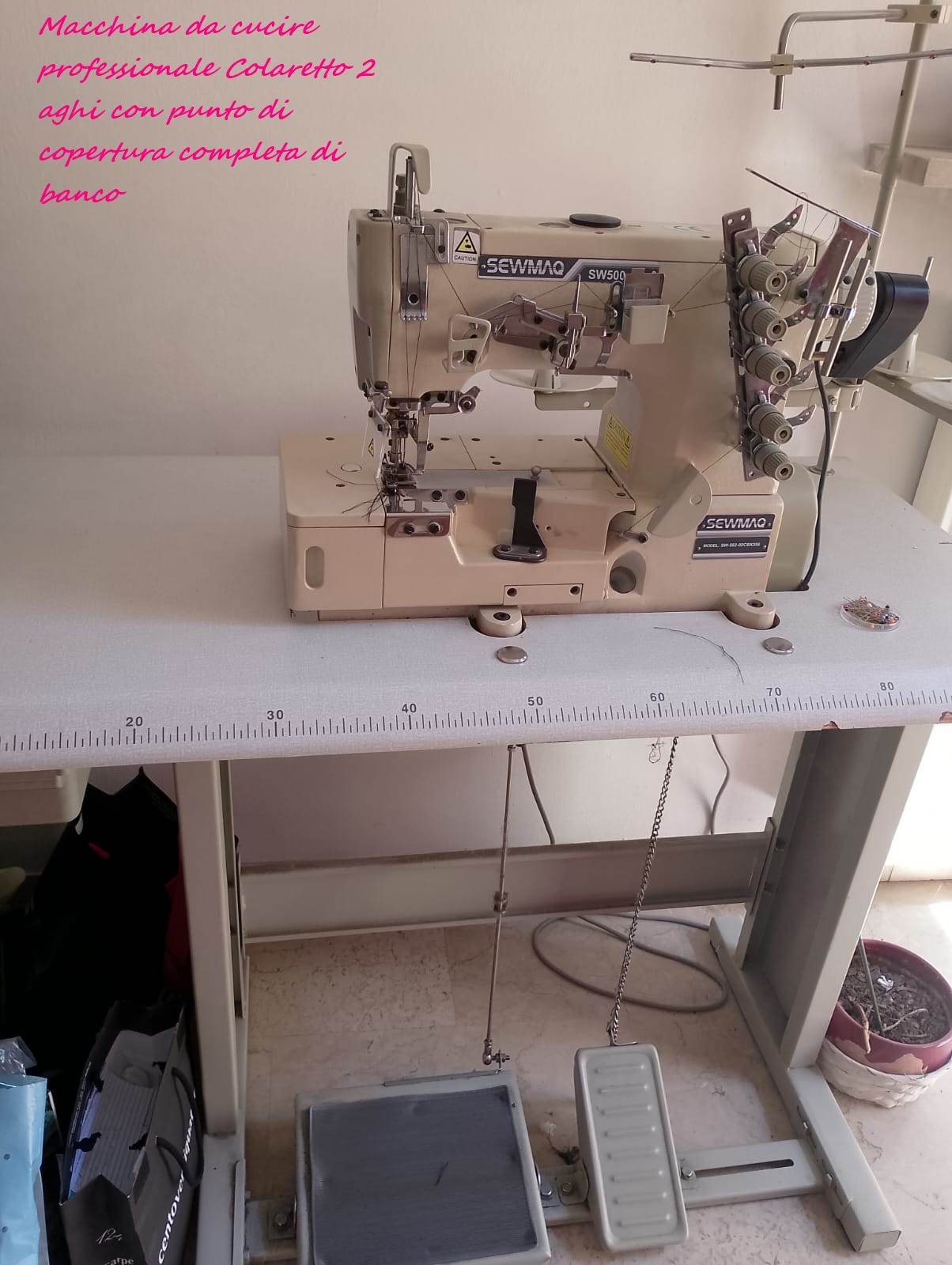 vendo macchine da cucire professionali in vendita - foto 4