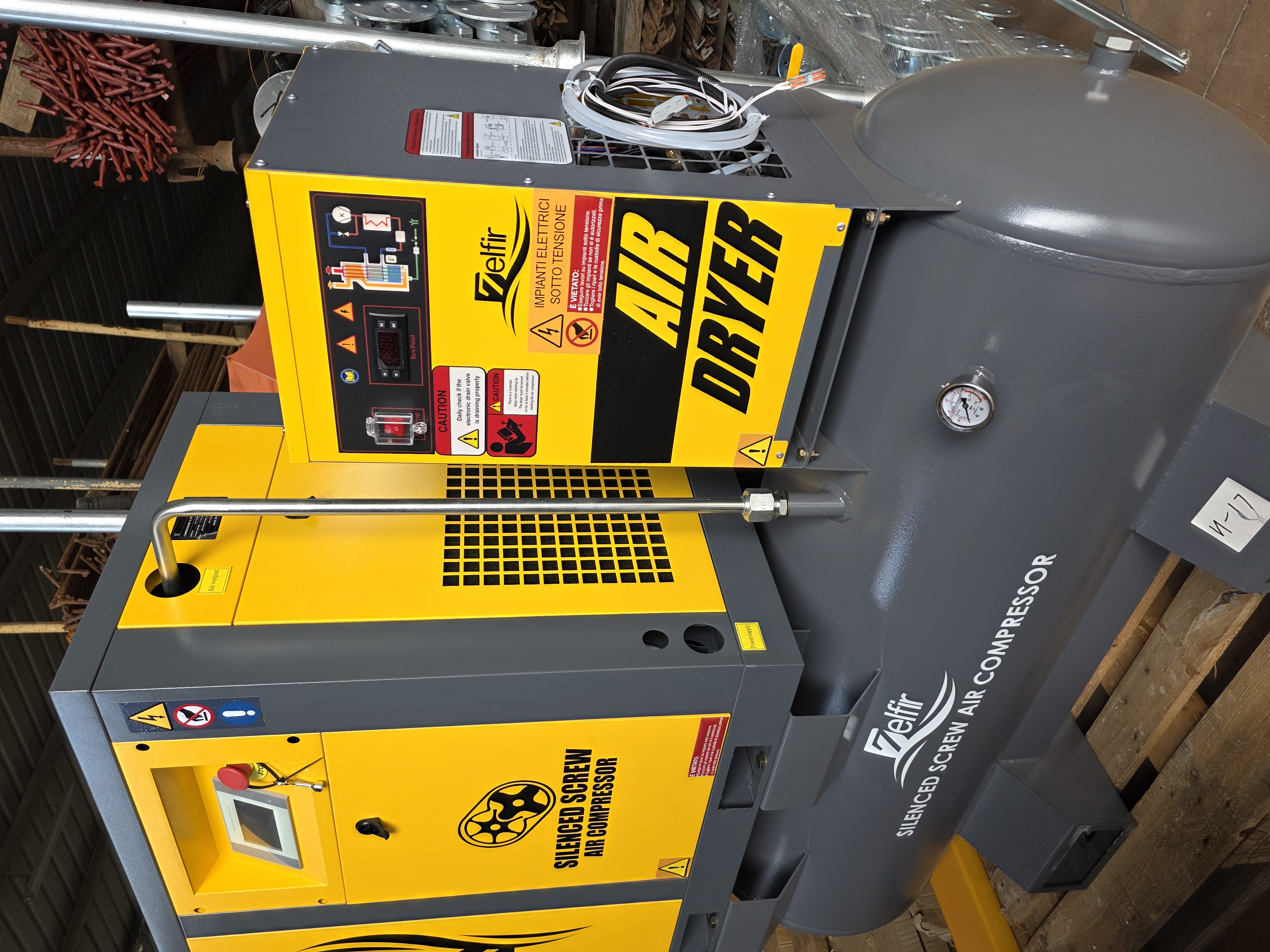 Compressore a vite silenziato  in vendita - foto 4