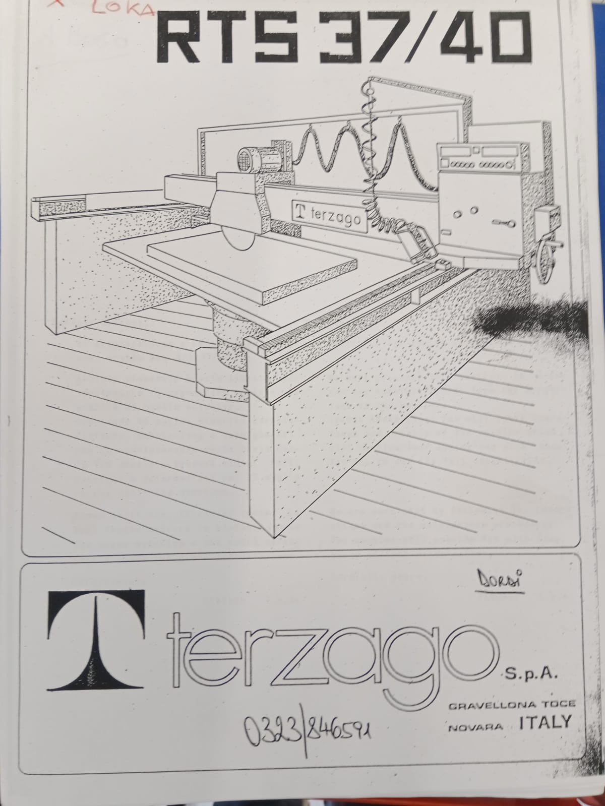 Terzago RTS 37/40 in vendita - foto 5