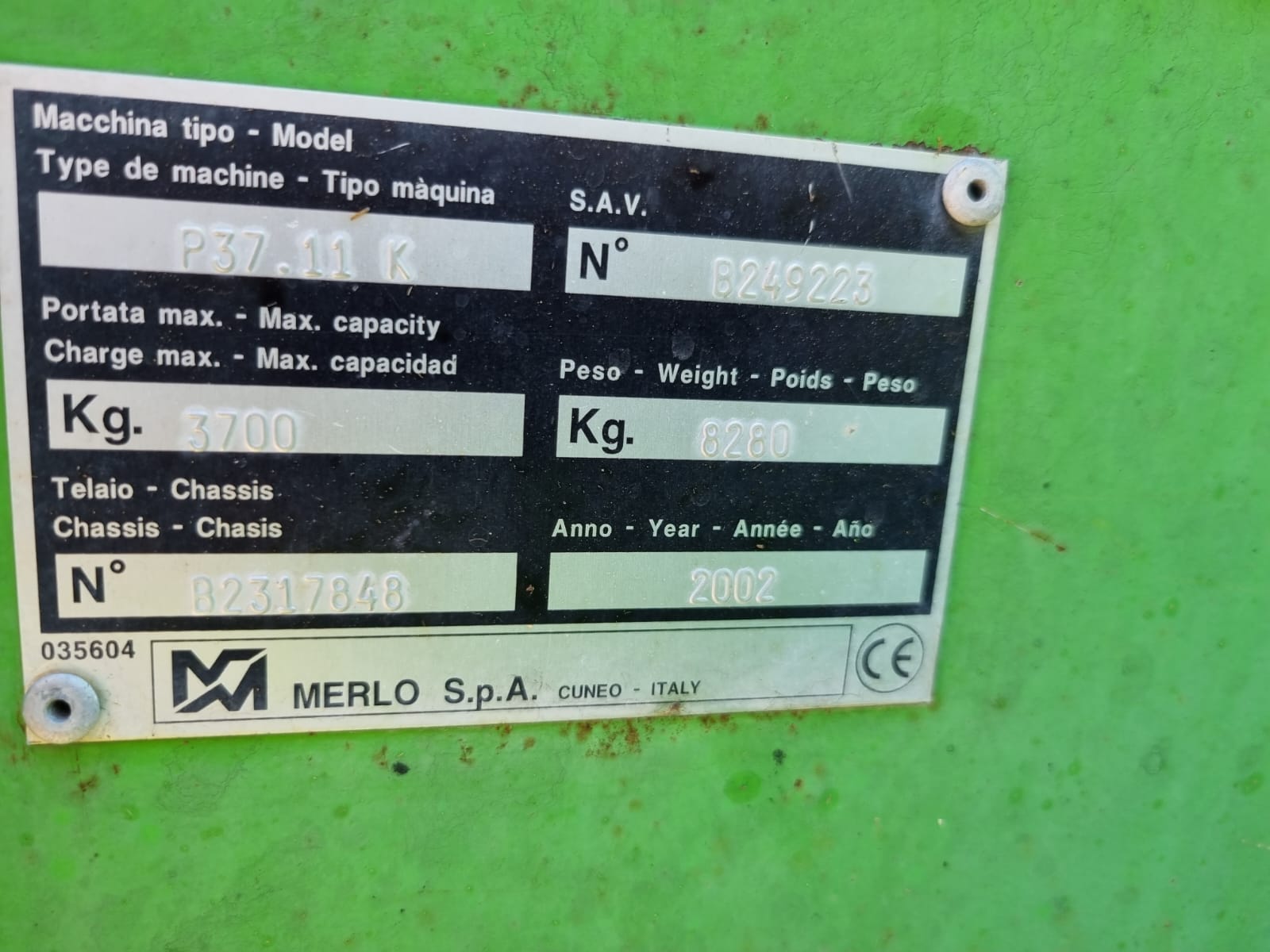 Merlo P 37.11-K Sollevatore telescopico in vendita - foto 5