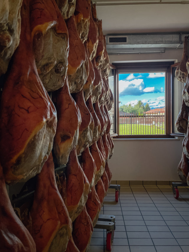 Carrello INOX Appendimento Prosciutti in vendita - foto 4