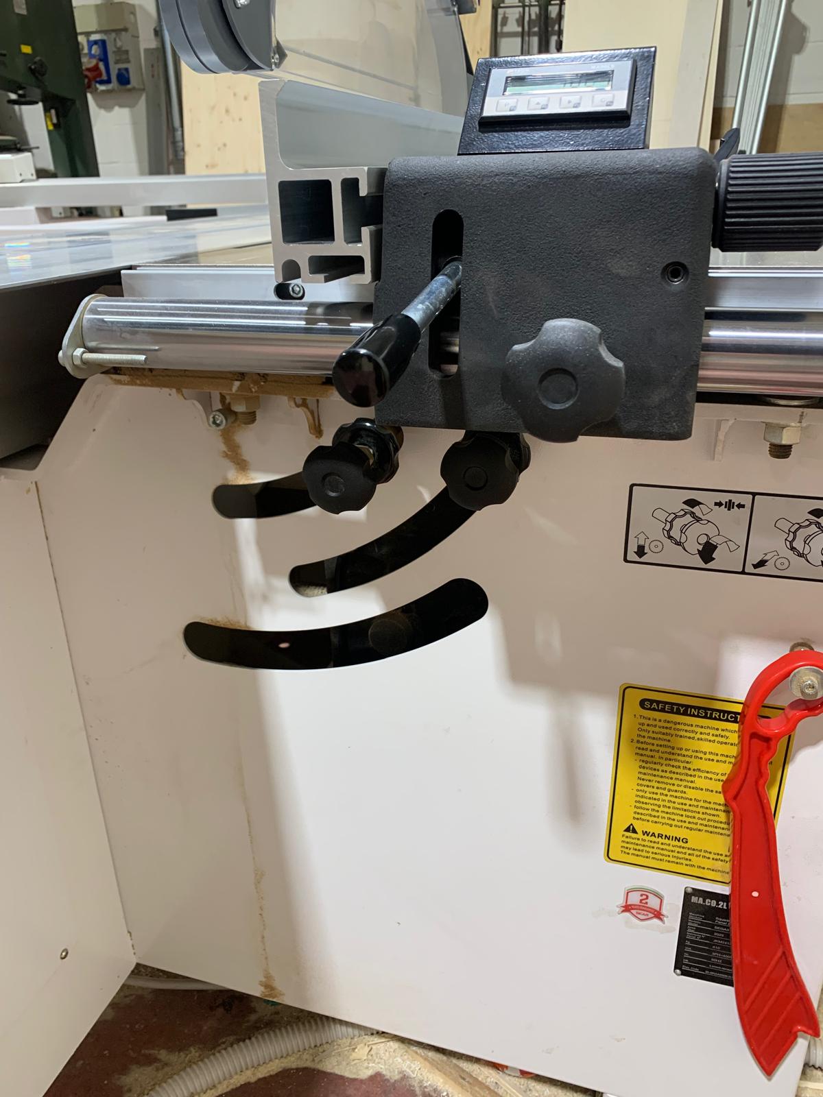 Squadratrice SICAR SEGA 350 seminuova CE in vendita - foto 8