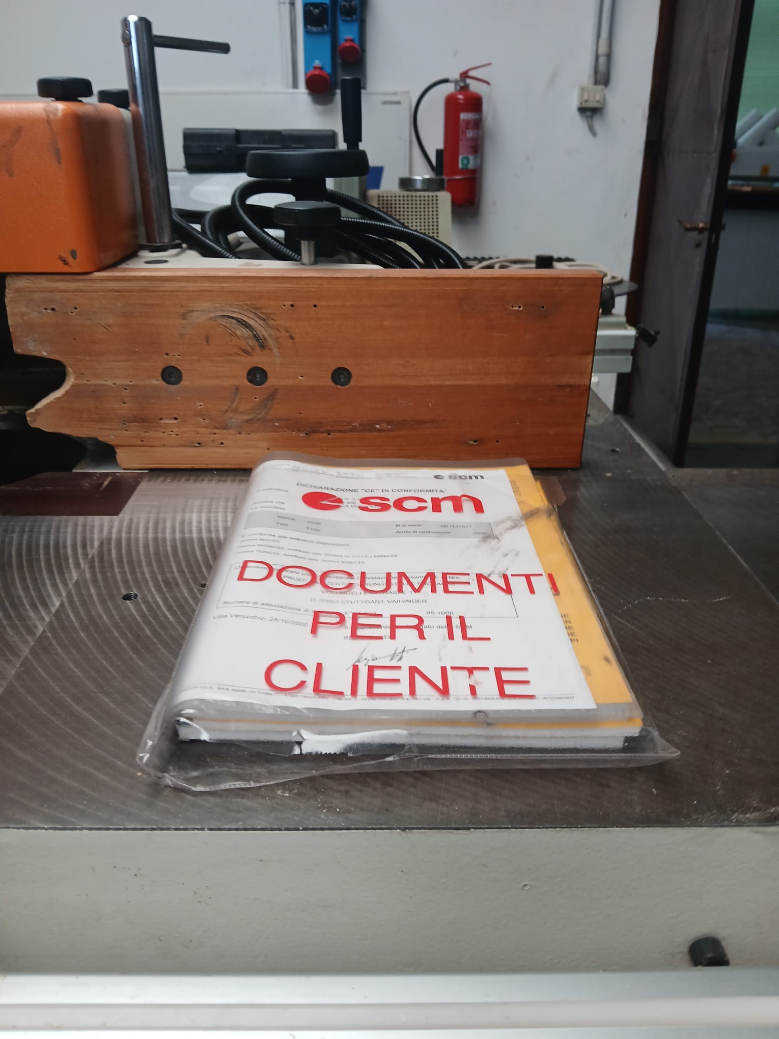 Toupie inclinabile SCM T150TL CE usata in vendita - foto 11