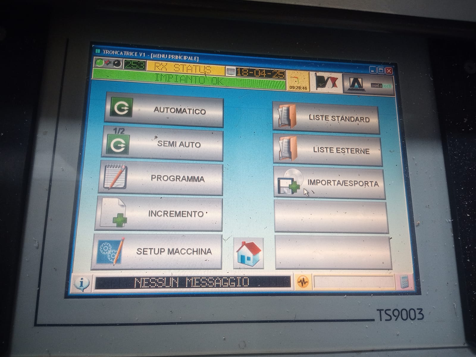 Troncatrice CNC doppia testa AUDATECH DH550 usata in vendita - foto 11