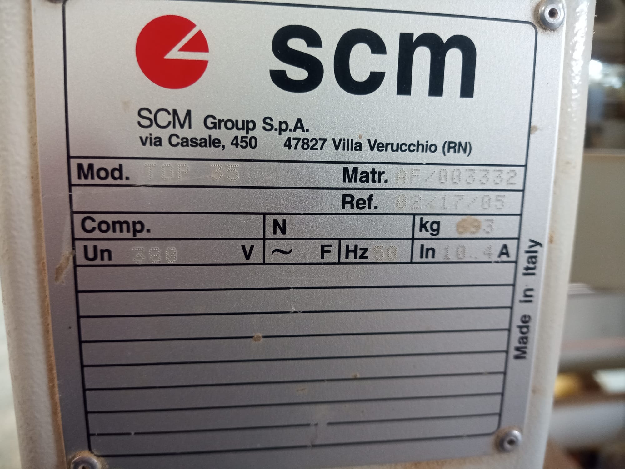 Foratrice SCM TOP35 CE usata in vendita - foto 10