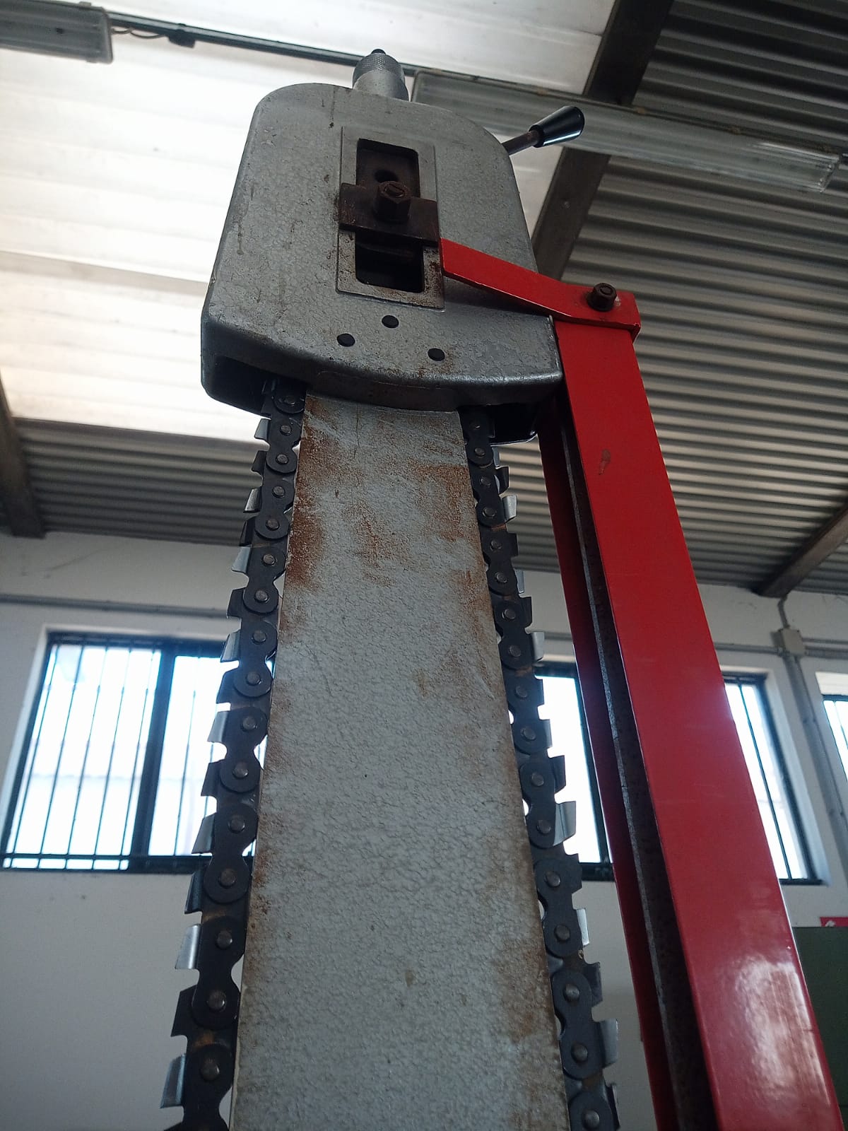 Segatrice a catena LANDONI modello AGE-2 CE usata in vendita - foto 7