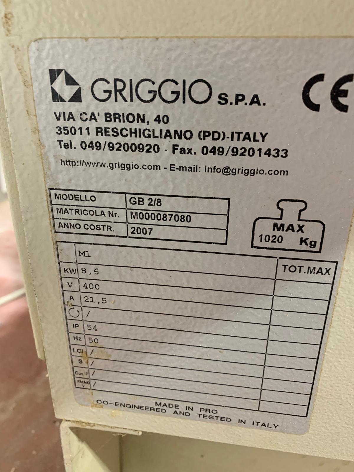 Bordatrice GRIGGIO GB2/8 CE usata in vendita - foto 9