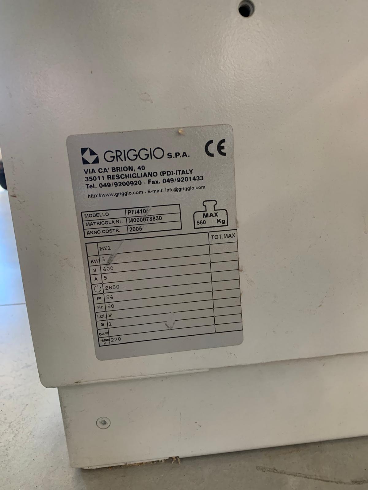 Pialla a filo GRIGGIO PF/410 albero Tersa in vendita - foto 2