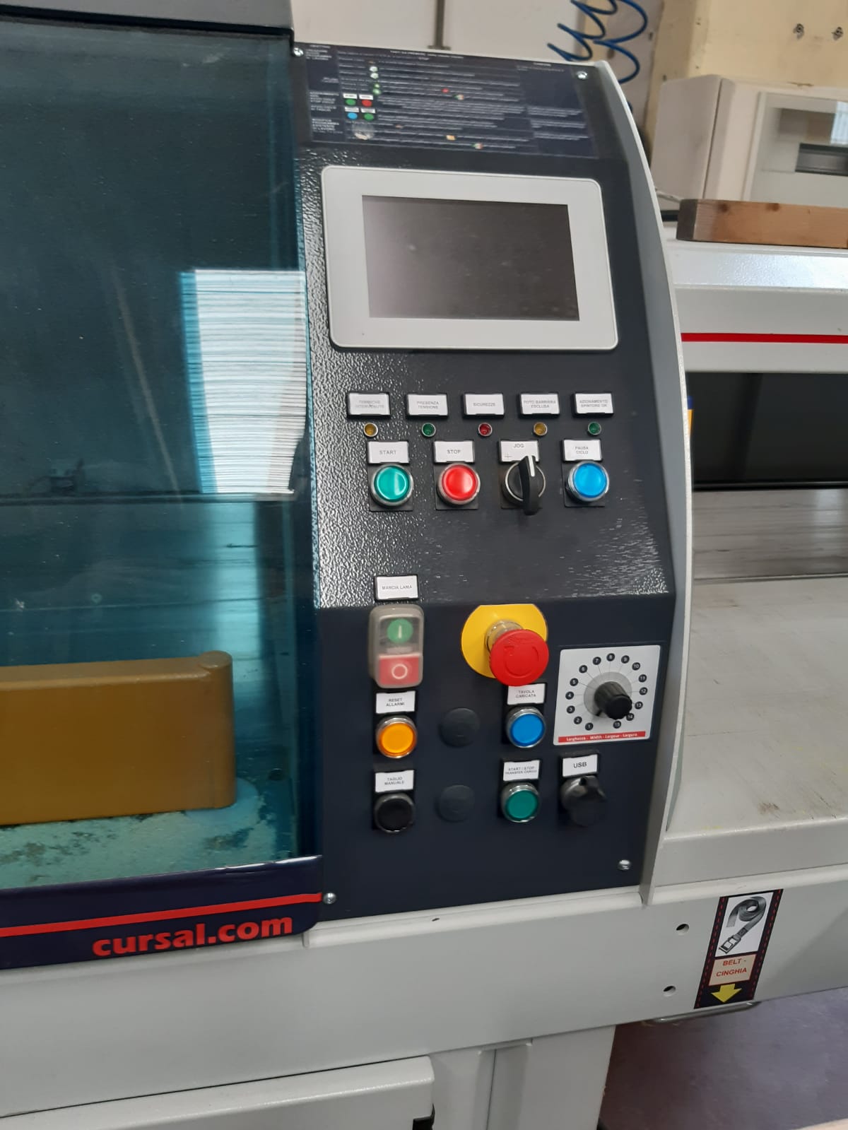 Troncatrice a spintore CURSAL TRSI9000 usata in vendita - foto 5