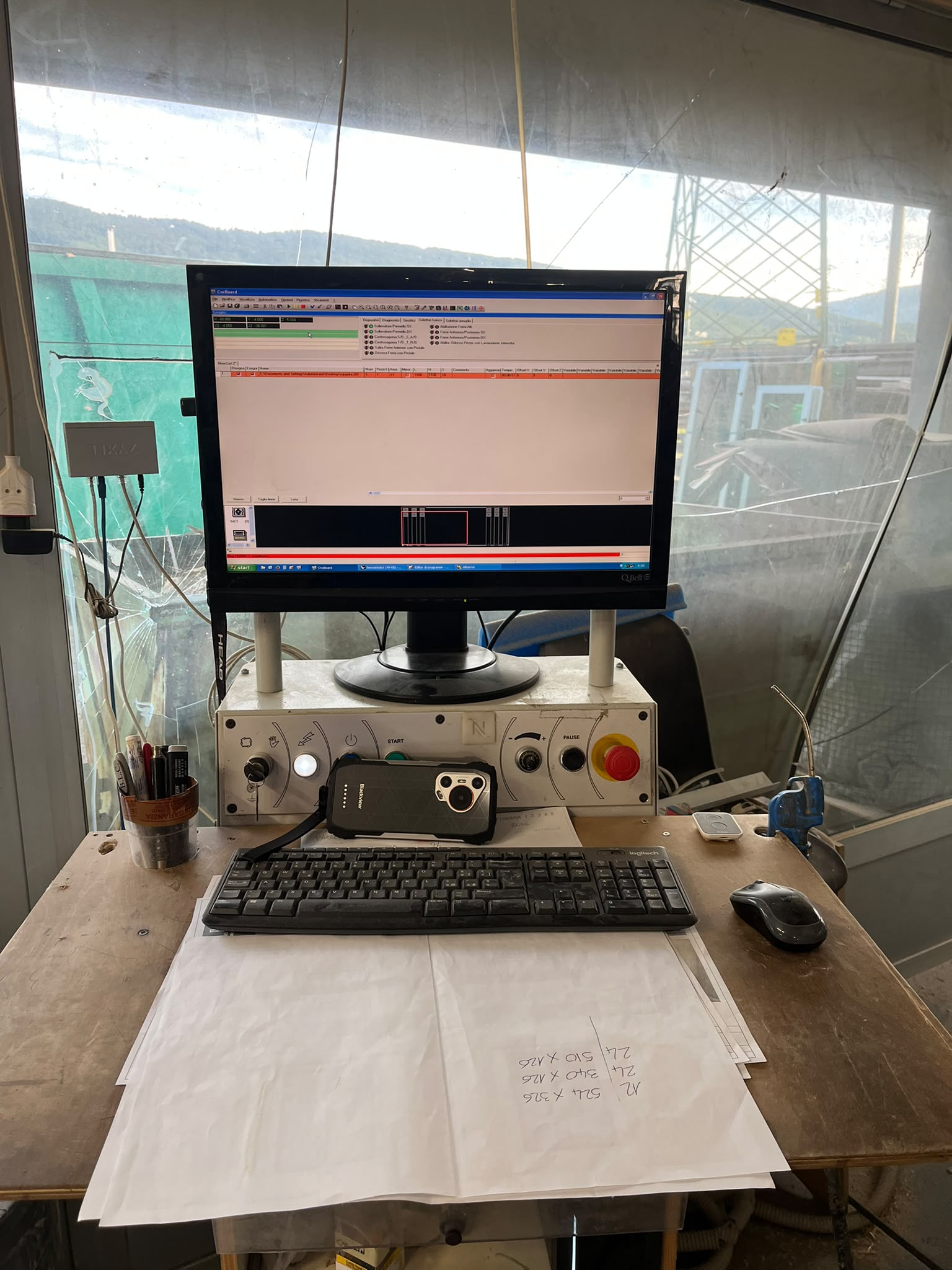 Centro di lavoro BUSELLATO JET OPTIMA P a 4 assi usato in vendita - foto 13