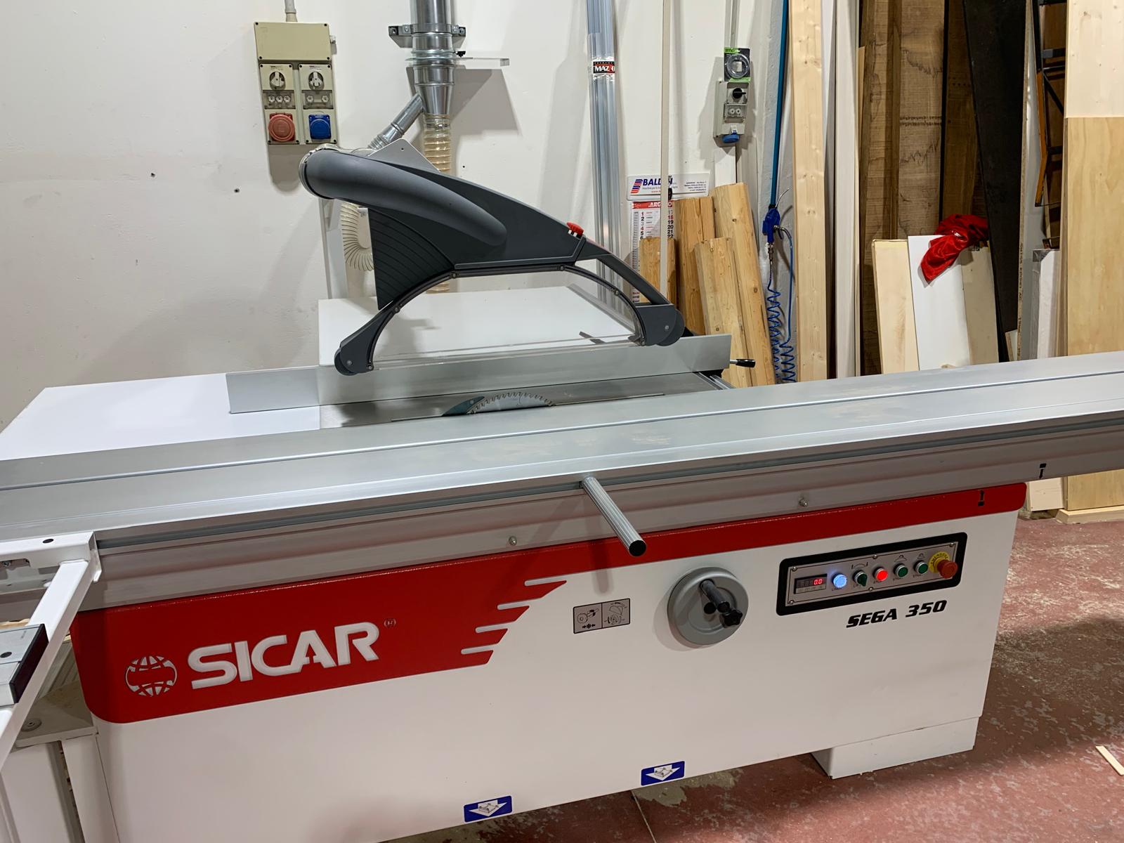 Squadratrice SICAR SEGA 350 seminuova CE in vendita - foto 2