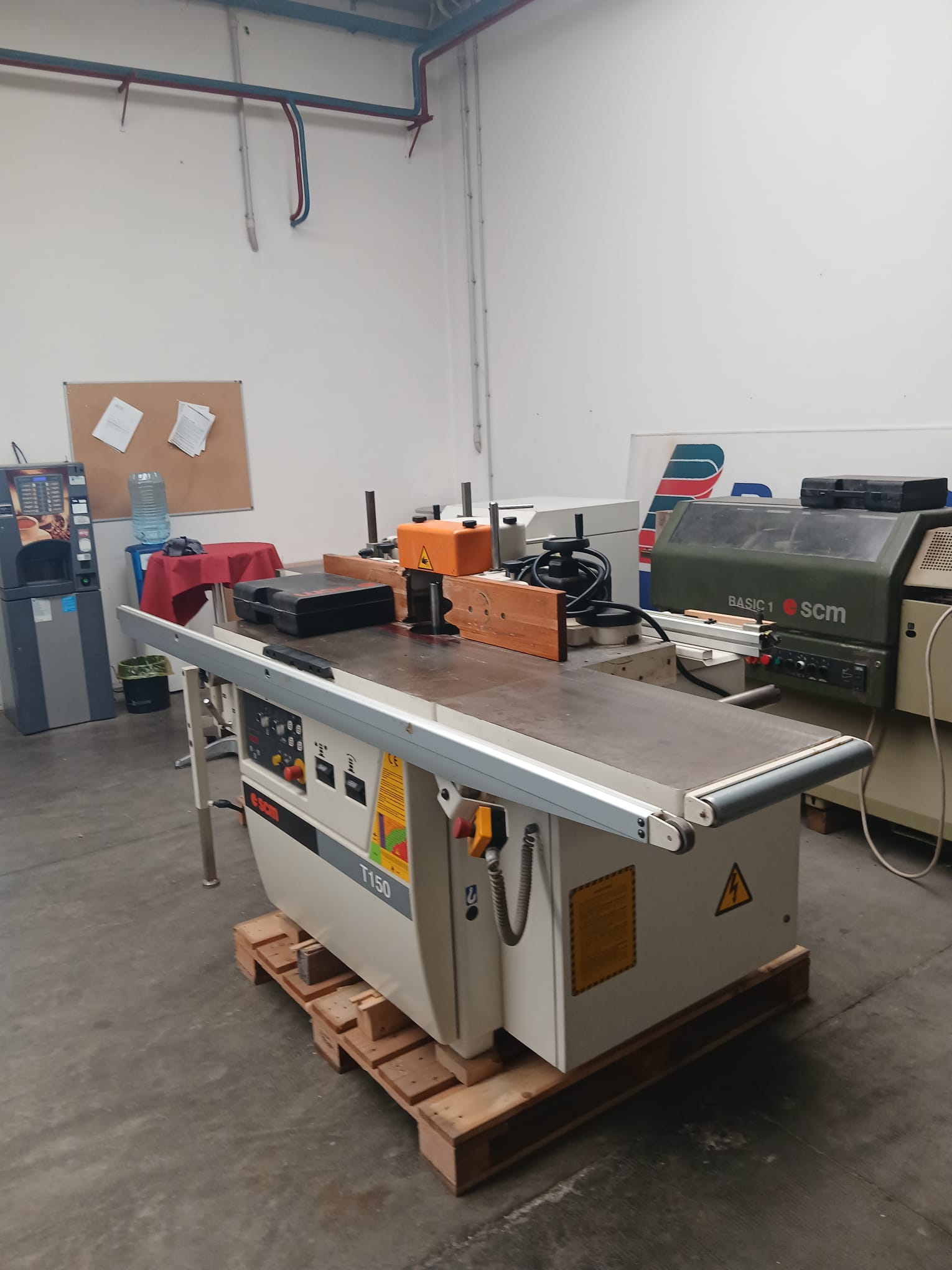 Toupie inclinabile SCM T150TL CE usata in vendita - foto 2