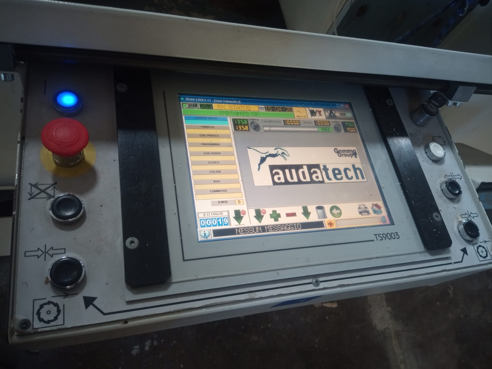 Troncatrice CNC doppia testa AUDATECH DH550 usata in vendita - foto 9