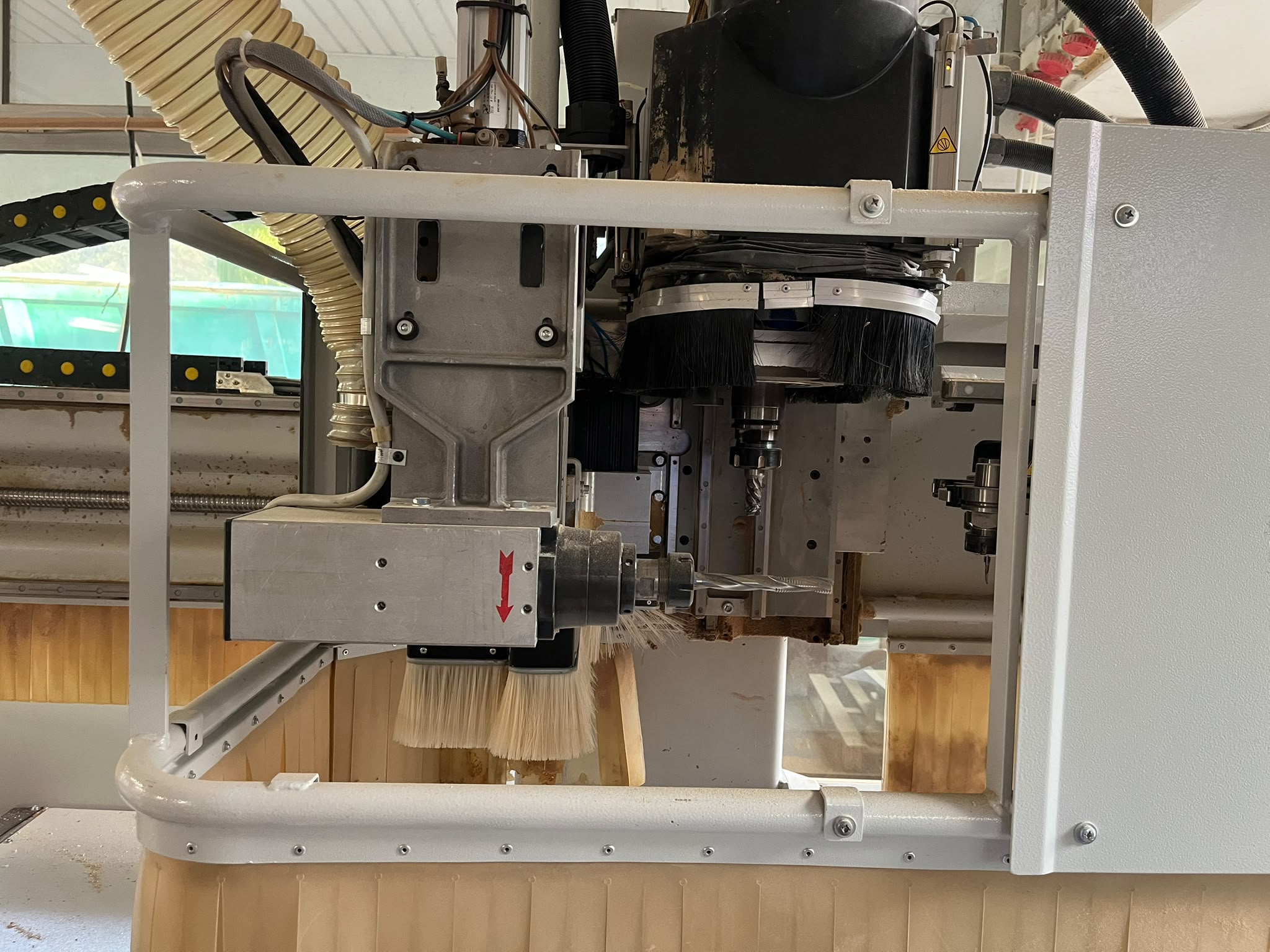Centro di lavoro BUSELLATO JET OPTIMA P a 4 assi usato in vendita - foto 5