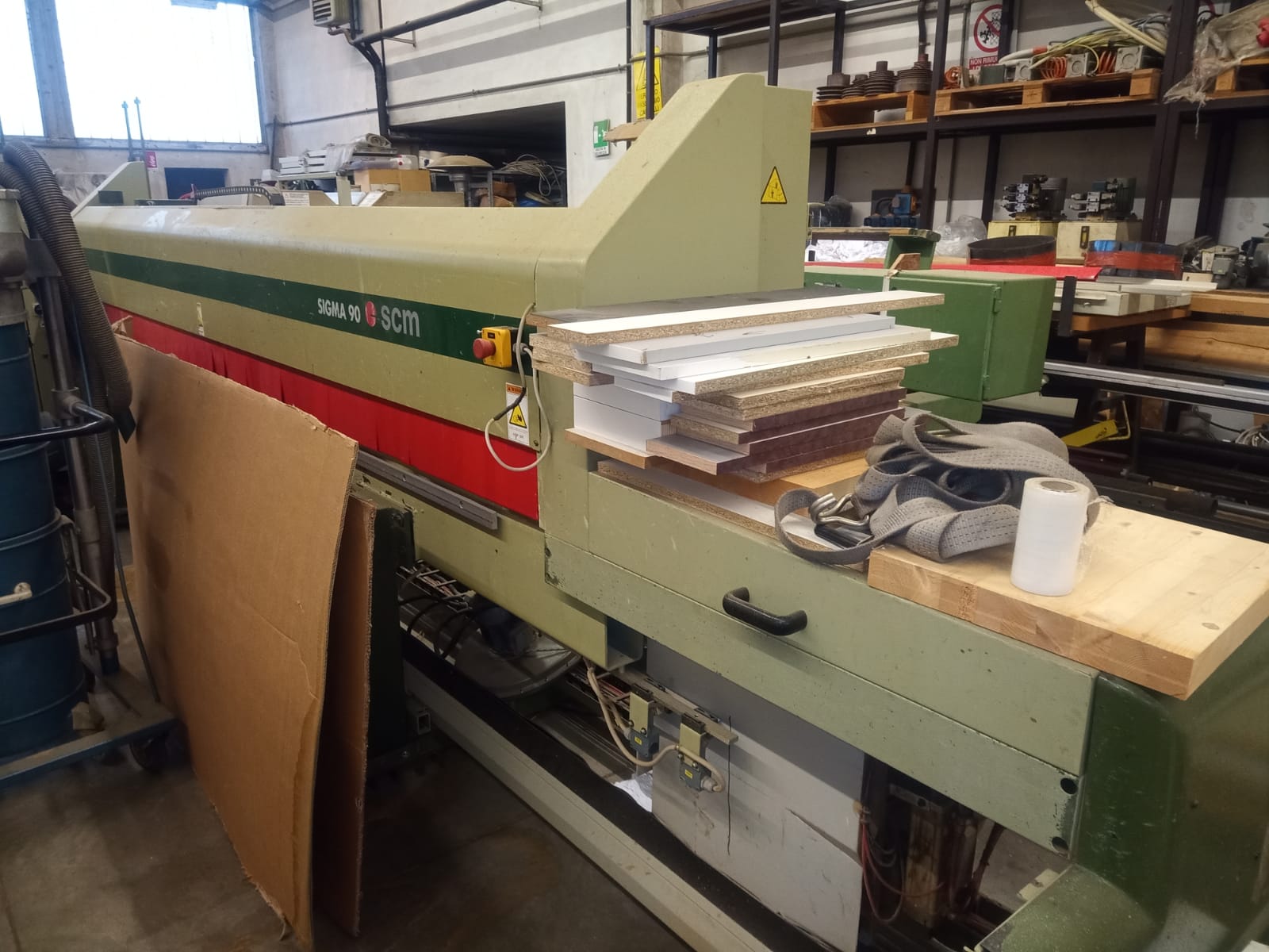Sezionatrice orizzontale SCM SIGMA 90 a norme CE in vendita - foto 10