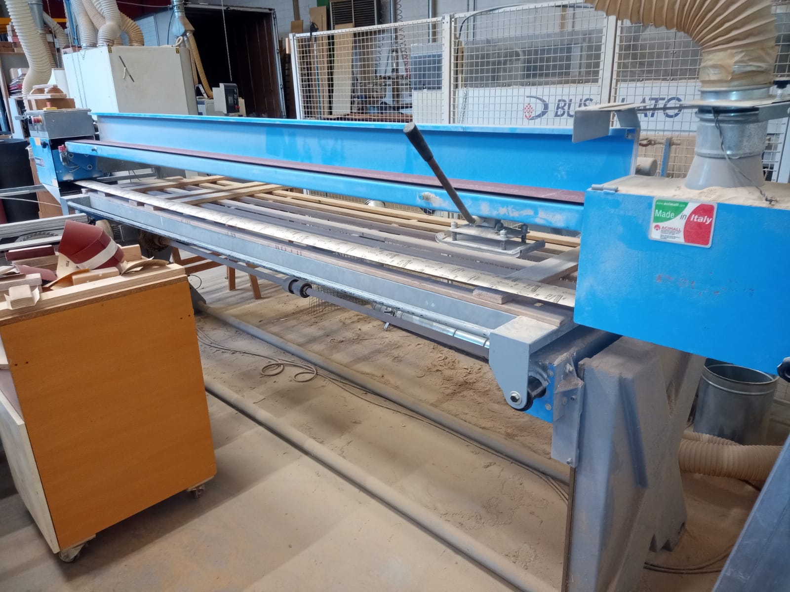 Levigatrice a nastro BINI S3500 a norme CE in vendita - foto 2