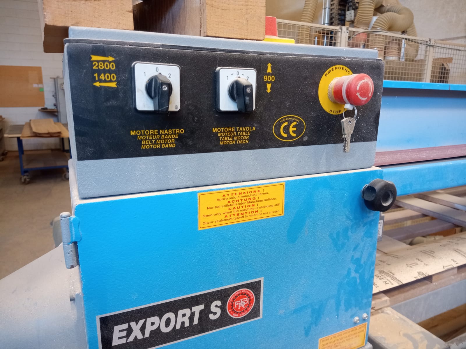 Levigatrice a nastro BINI S3500 a norme CE in vendita - foto 4