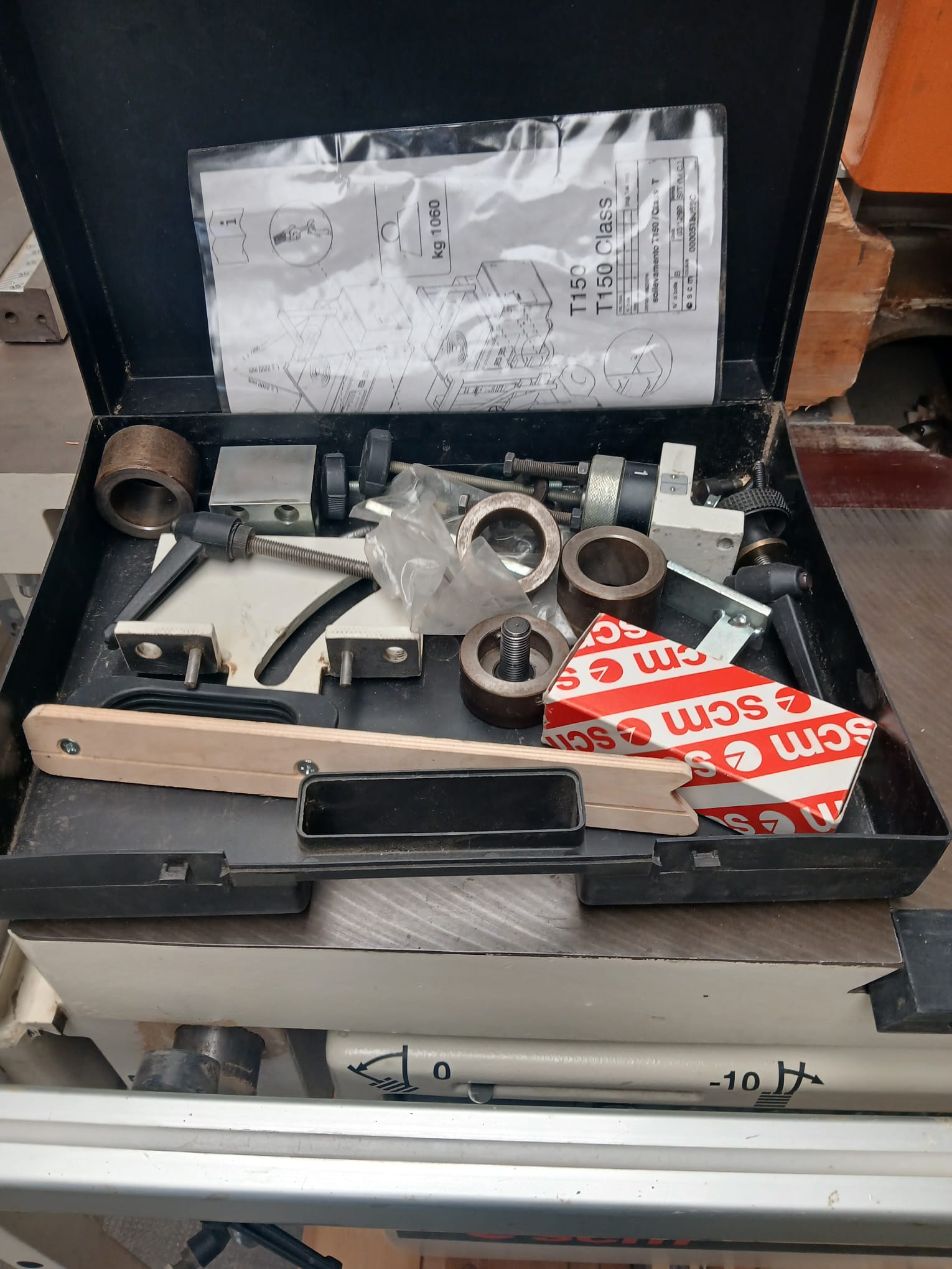 Toupie inclinabile SCM T150TL CE usata in vendita - foto 10