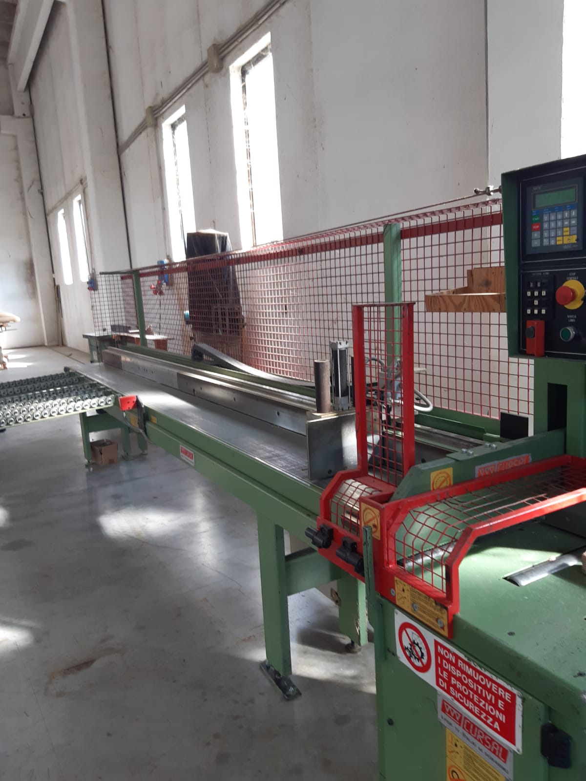 Troncatrice CURSAL TRV500 CE a fermo mobile L=5mt in vendita - foto 7
