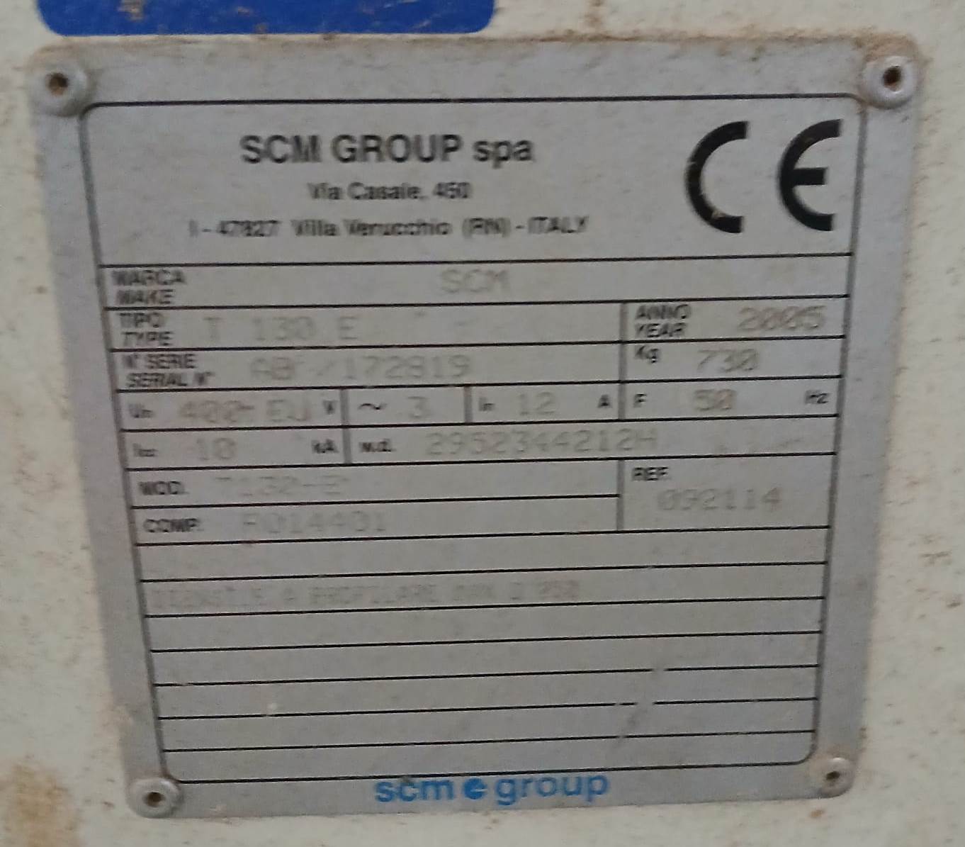 Toupie elettronica SCM T130E usata in vendita - foto 6