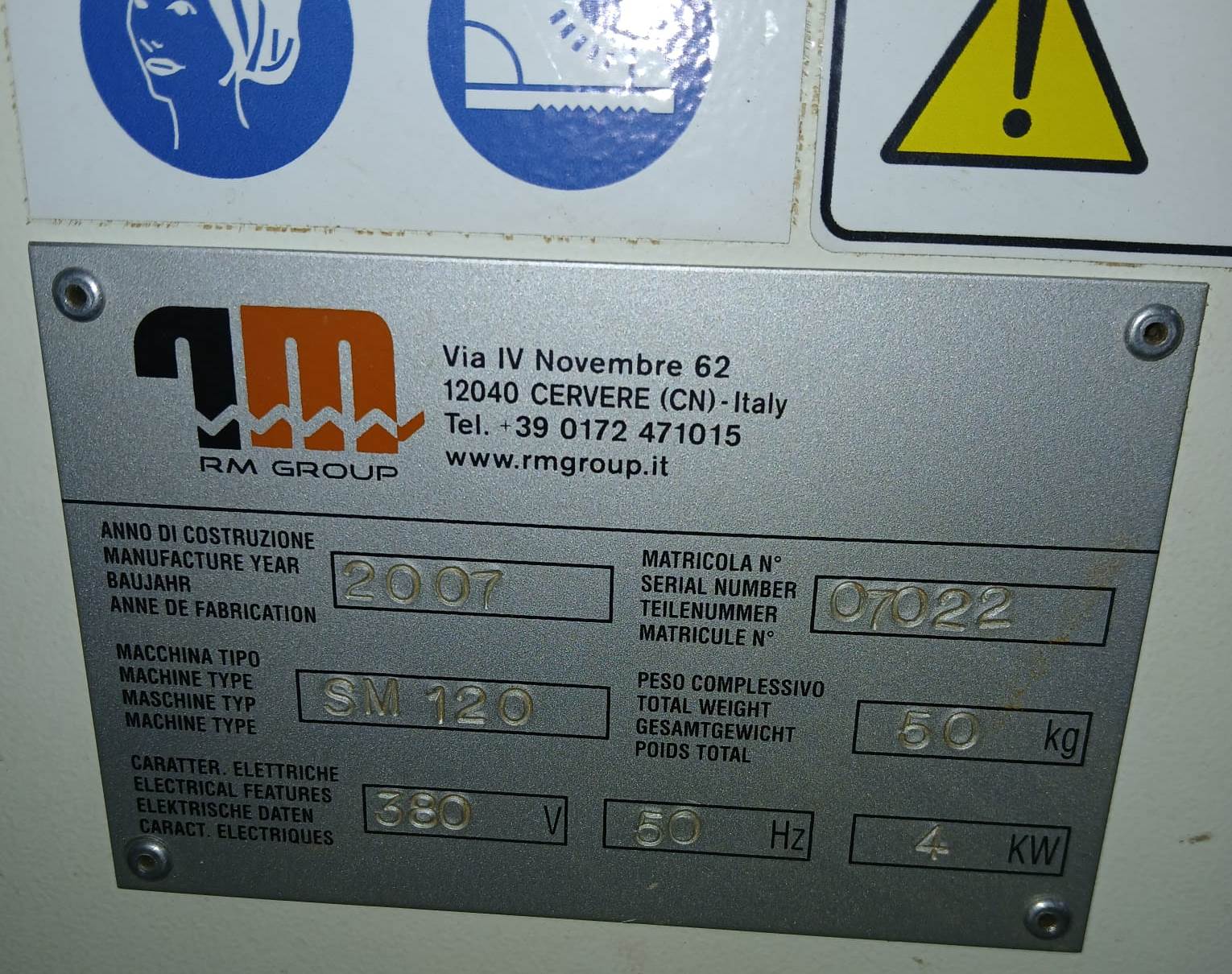 Toupie RM GROUP modello SM120 usata in vendita - foto 3