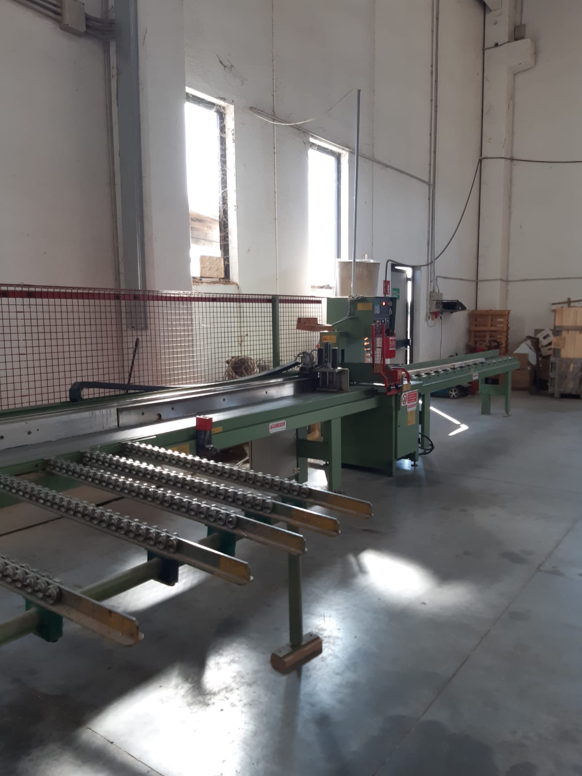 Troncatrice CURSAL TRV500 CE a fermo mobile L=5mt in vendita - foto 9