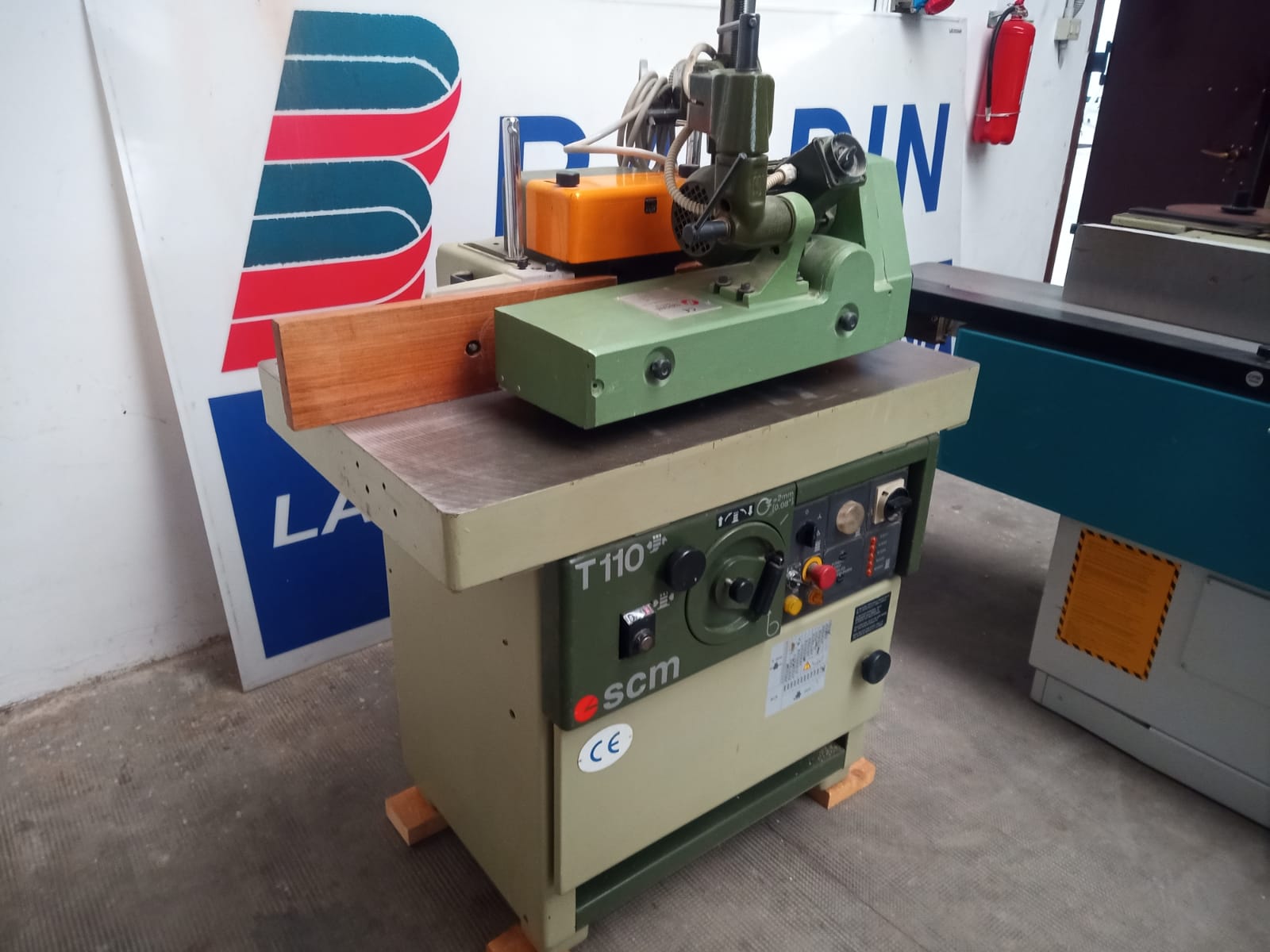 Toupie SCM T110A norme CE usata in vendita - foto 1