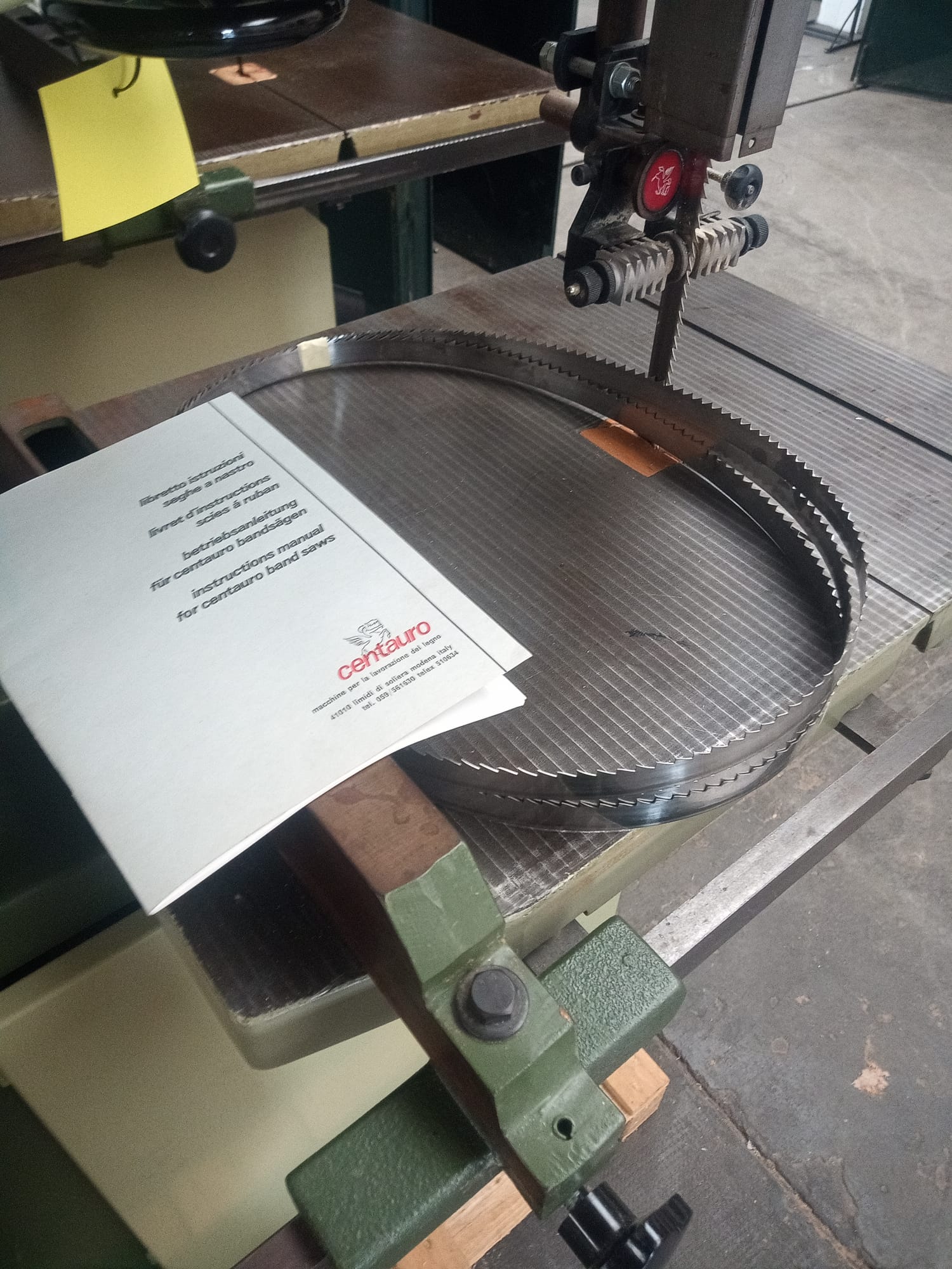 Sega a nastro CENTAURO SP600 usata in vendita - foto 6