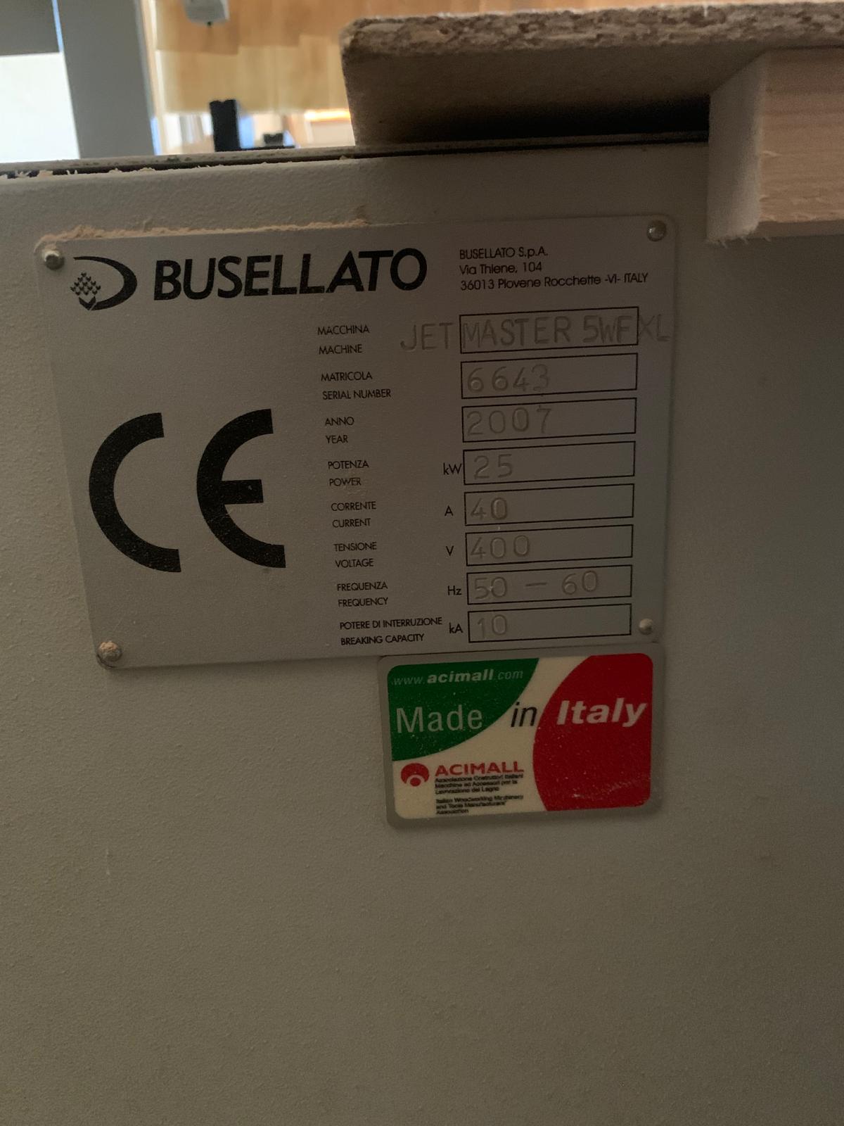 Centro di lavoro BUSELLATO JET MASTER 5WF XL a 5 assi in vendita - foto 12