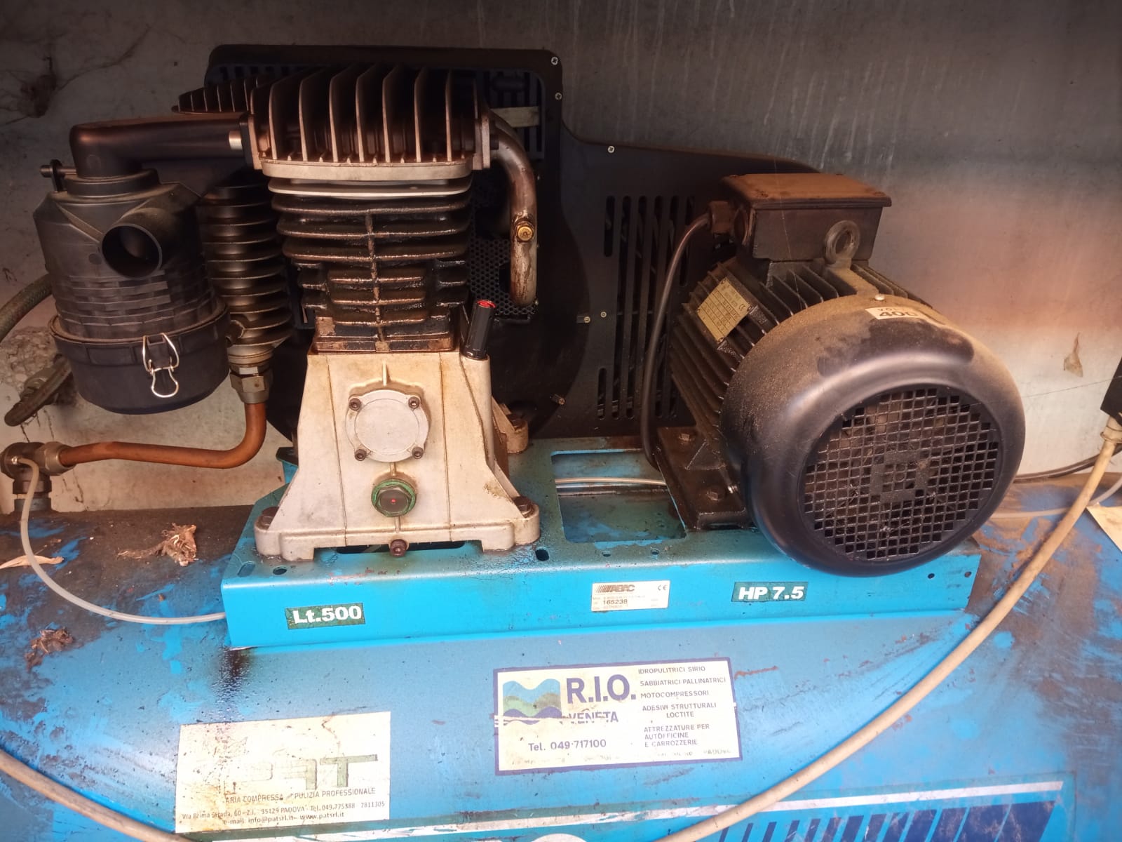Compressore a pistoni ABAC B6000 usato in vendita - foto 3