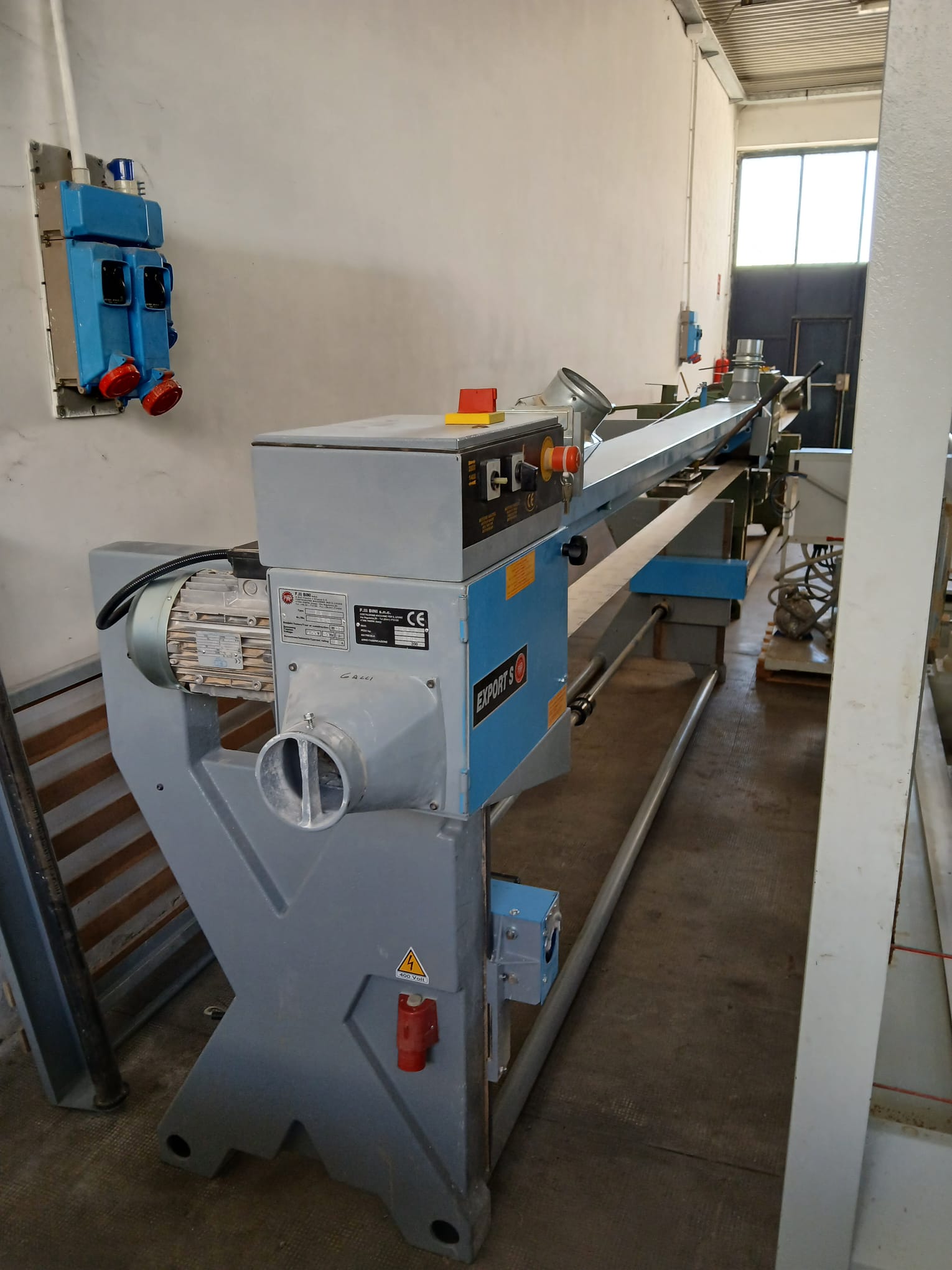 Levigatrice a nastro BINI S3500 a norme CE in vendita - foto 9