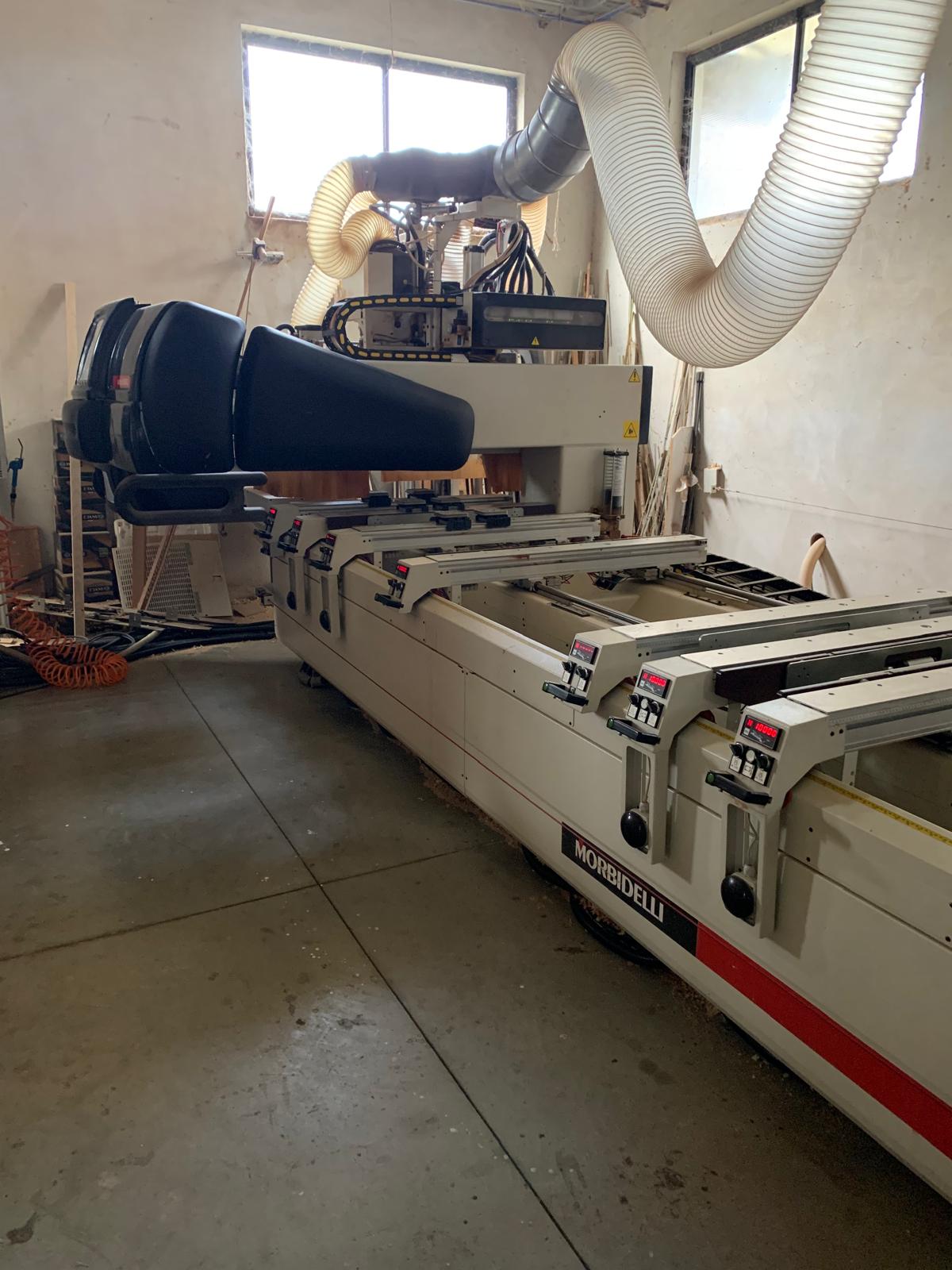 Centro di lavoro MORBIDELLI modello AUTHOR 600KXL usato in vendita - foto 2