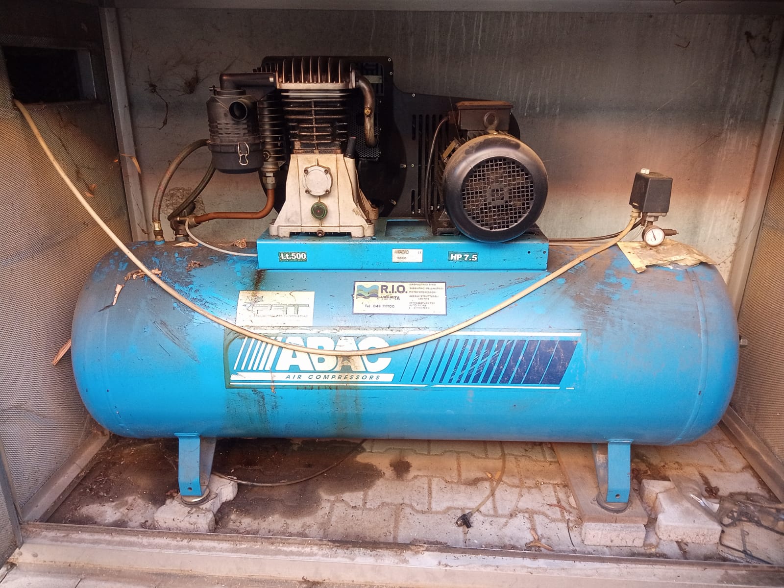 Compressore a pistoni ABAC B6000 usato in vendita - foto 1