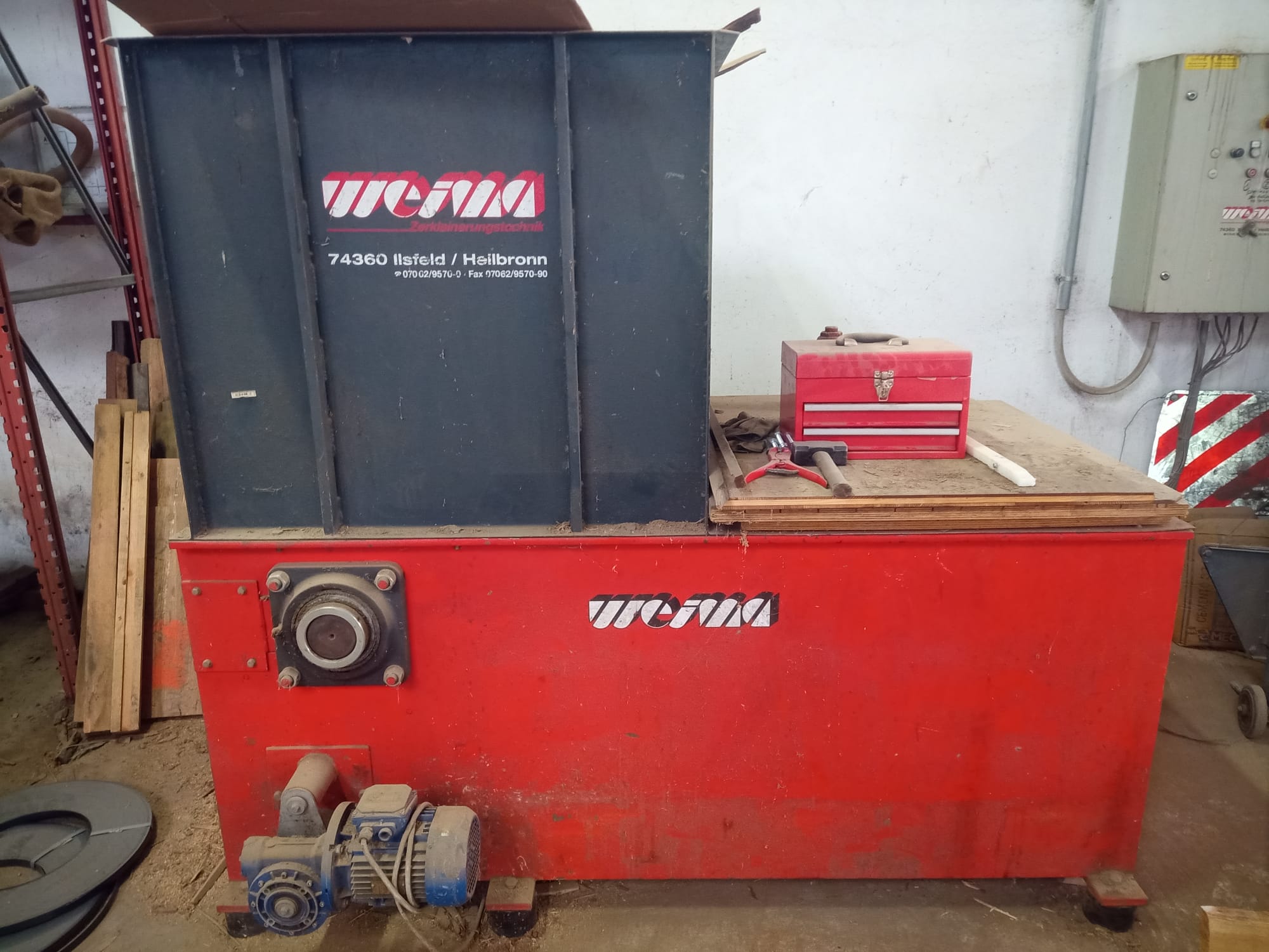 Macinatore WEIMA WL 6S usato a norme CE in vendita - foto 2