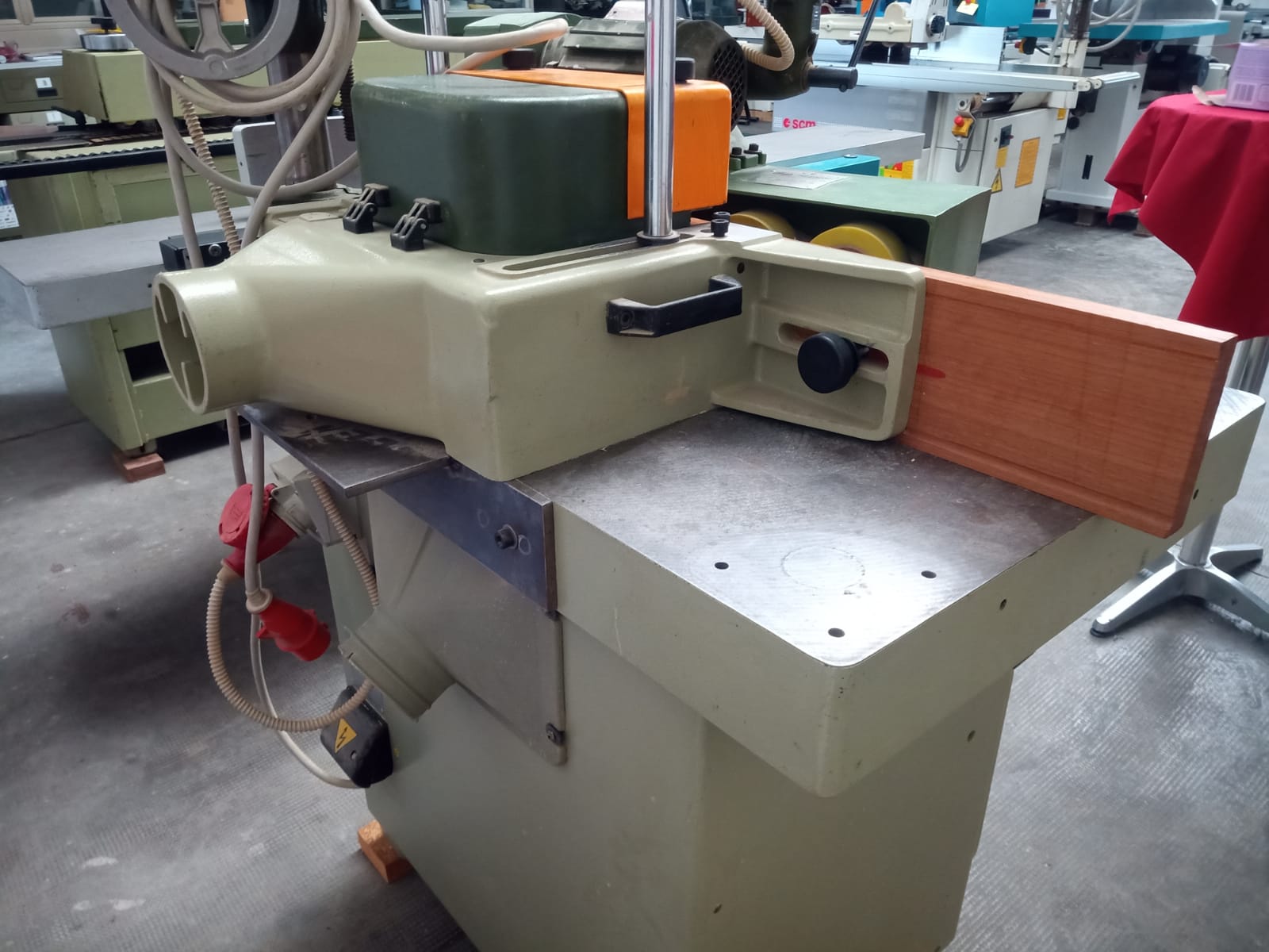 Toupie SCM T110A norme CE usata in vendita - foto 7