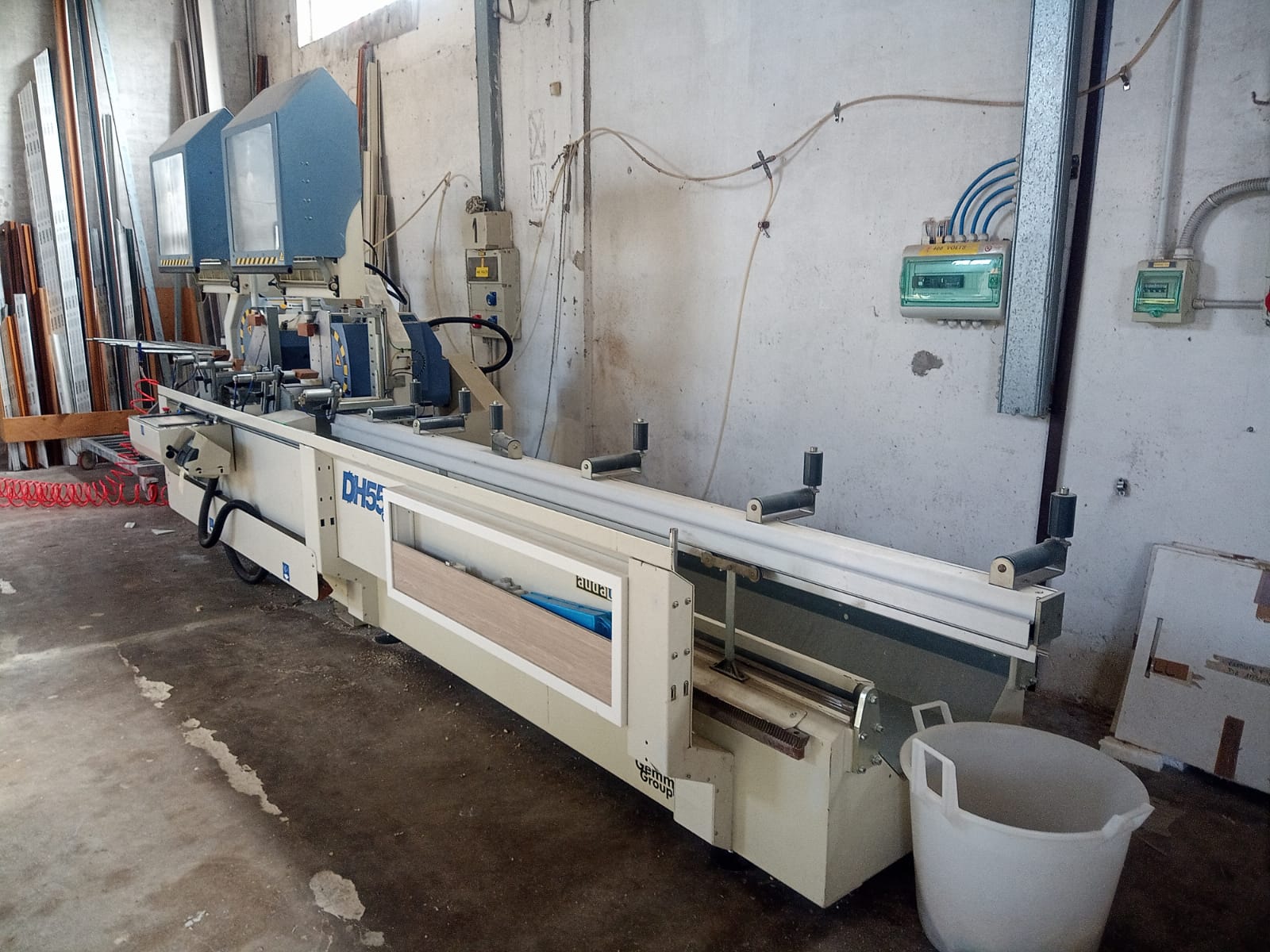 Troncatrice CNC doppia testa AUDATECH DH550 usata in vendita - foto 4
