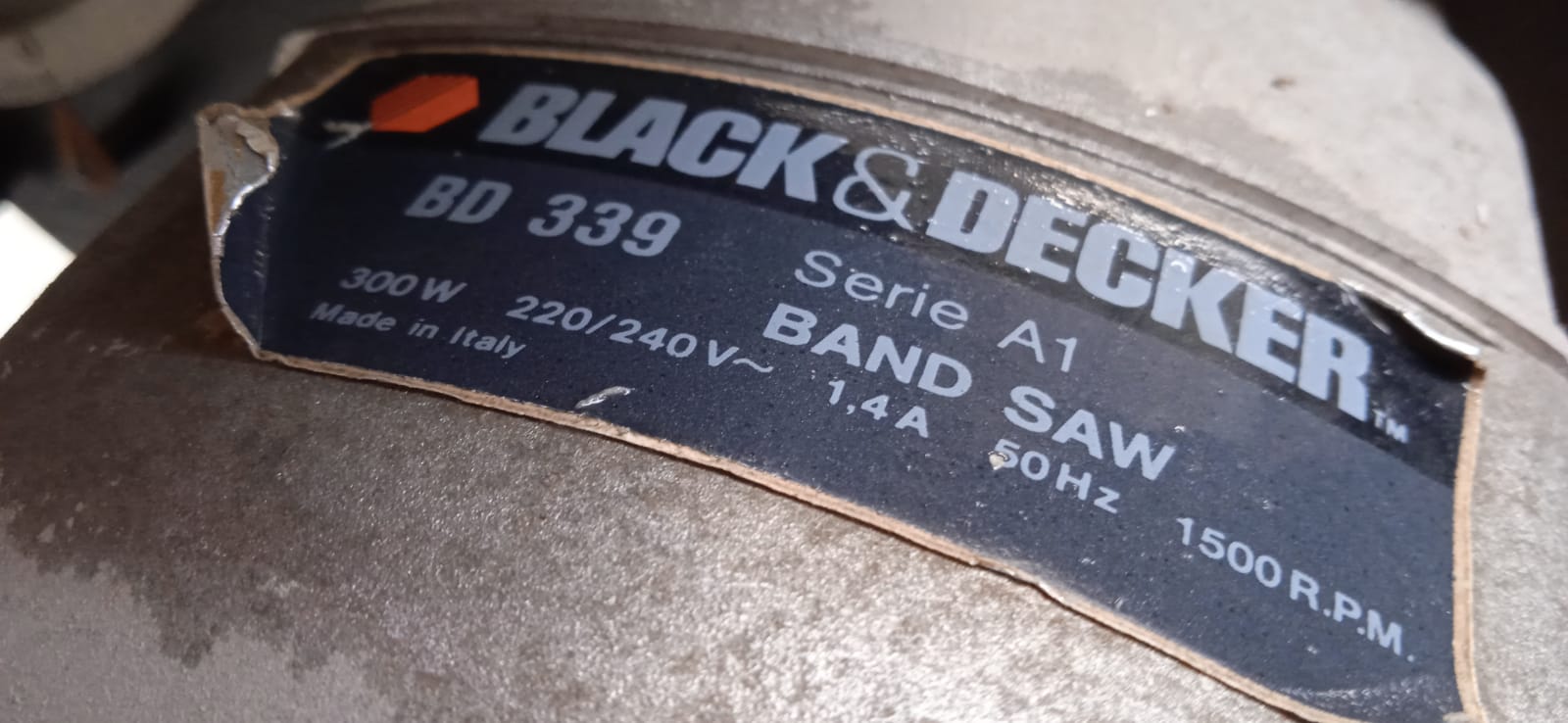 Sega a nastro B&D BD339 in vendita - foto 2