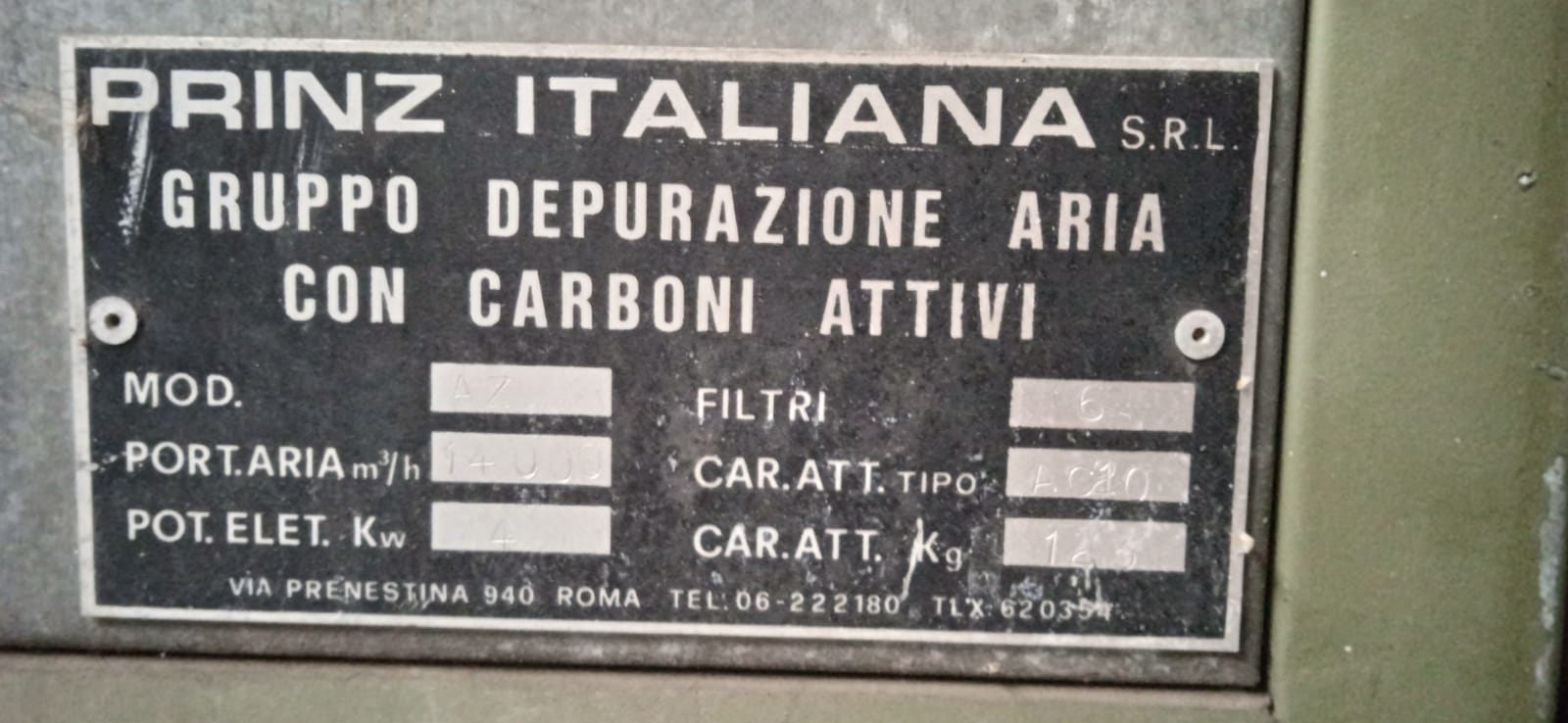 CABINA VERNICIATURA ED ESSICCAMENTO PRINZ AZ 50 in vendita - foto 5
