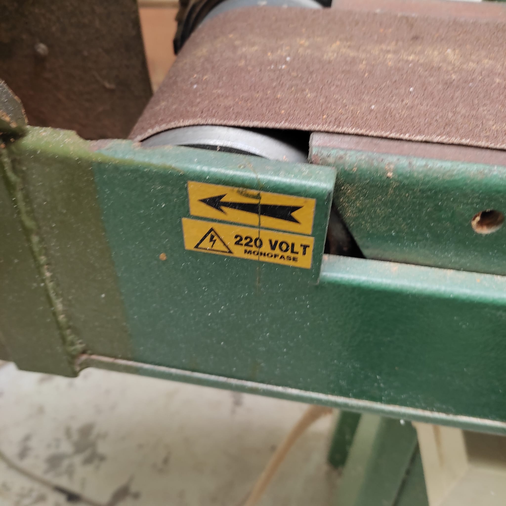 Levigatrice a nastro MABO Baby 80 in vendita - foto 3